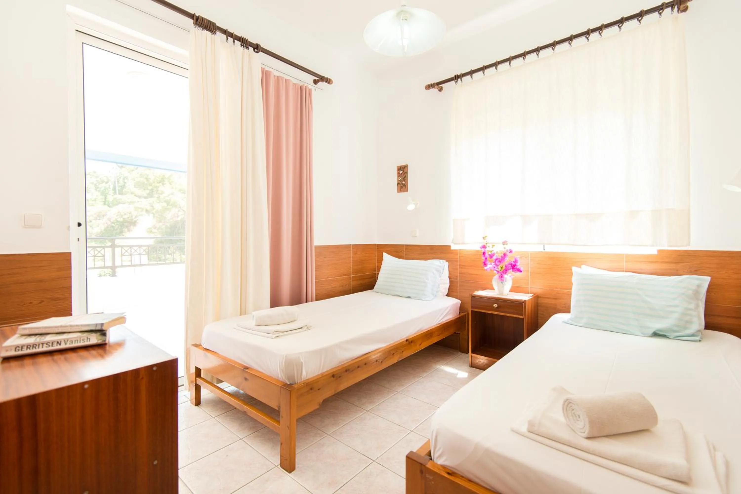 Bed in SCALA APARTS & STUDIOS - Rhodes