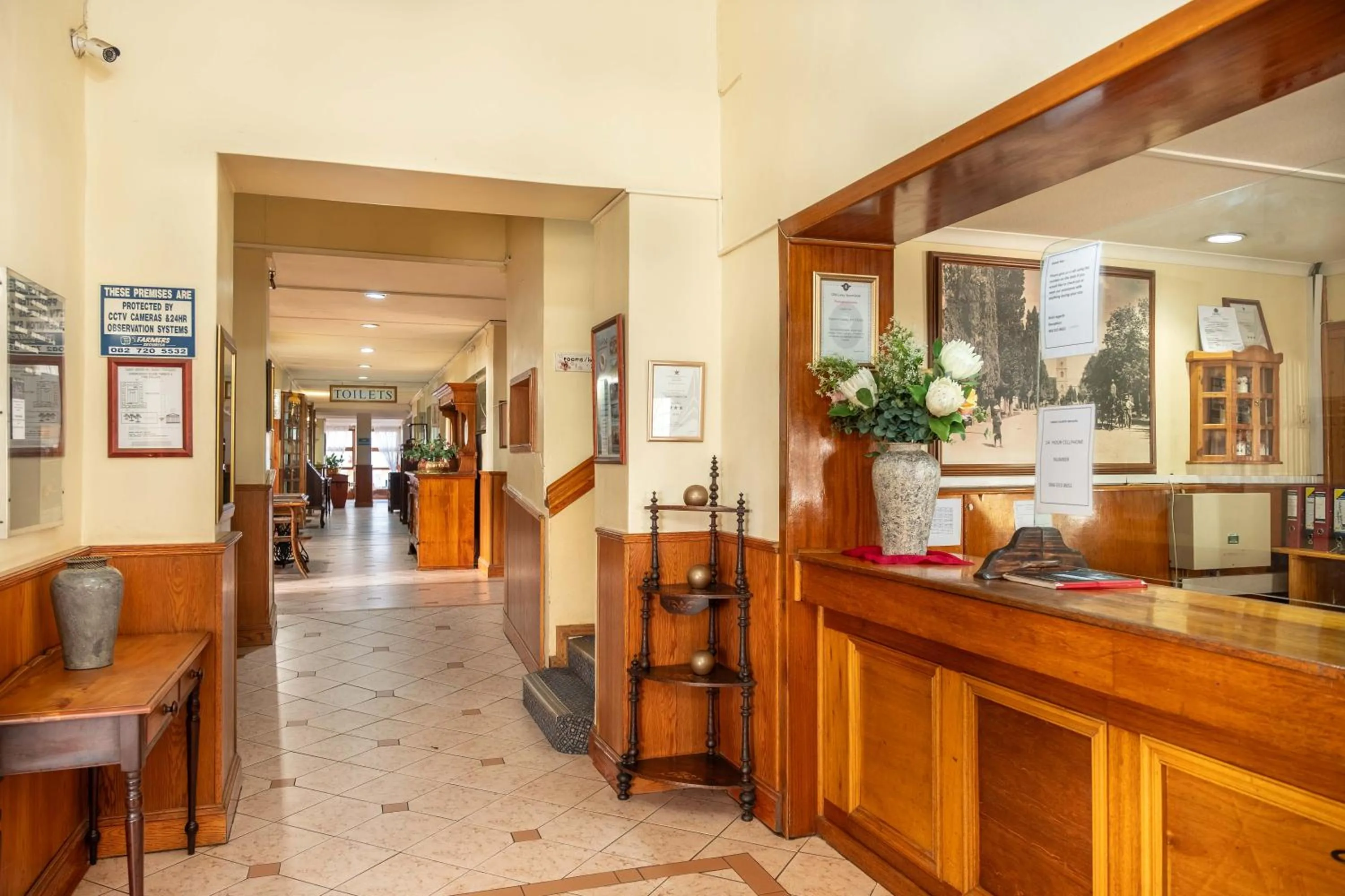 Lobby or reception in Karoo Country Inn