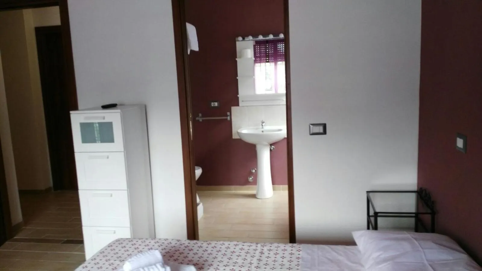 Bathroom, Bed in Marco E Laura Affittacamere al Vaticano