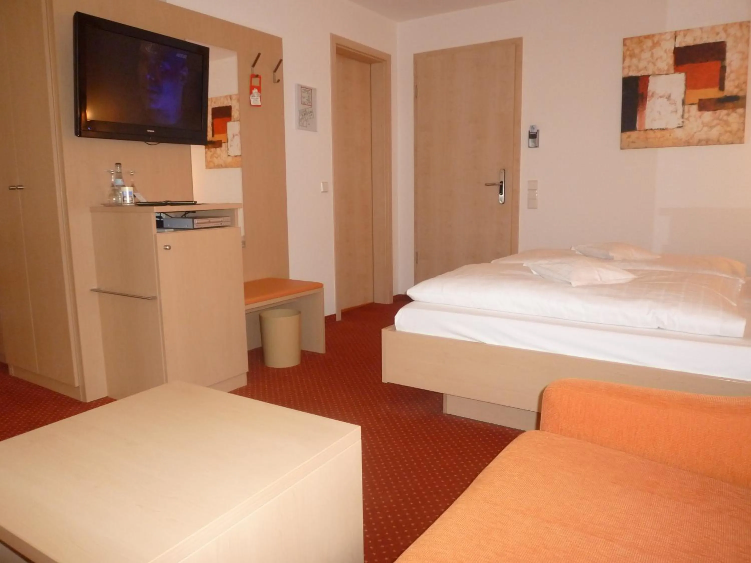 Photo of the whole room, Bed in Gasthof zum Bad