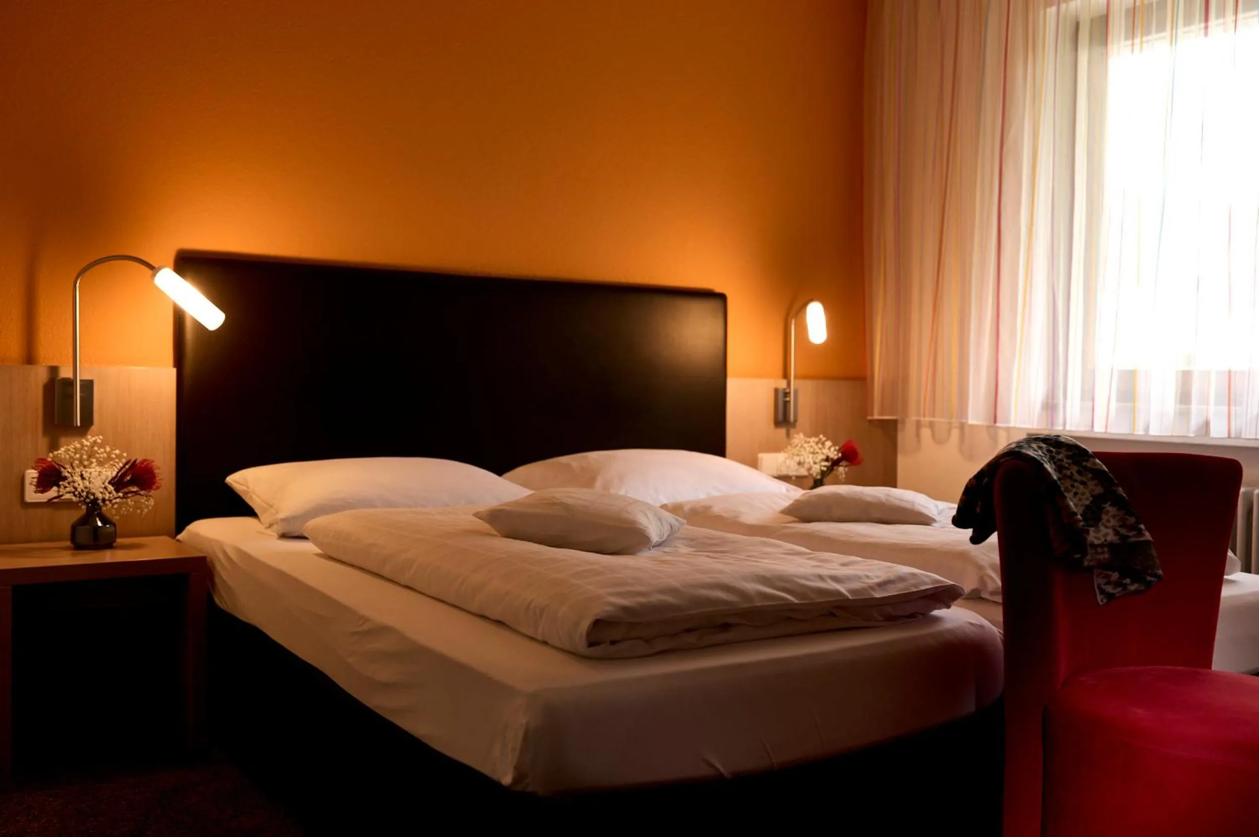 Photo of the whole room, Bed in Gasthof zum Bad