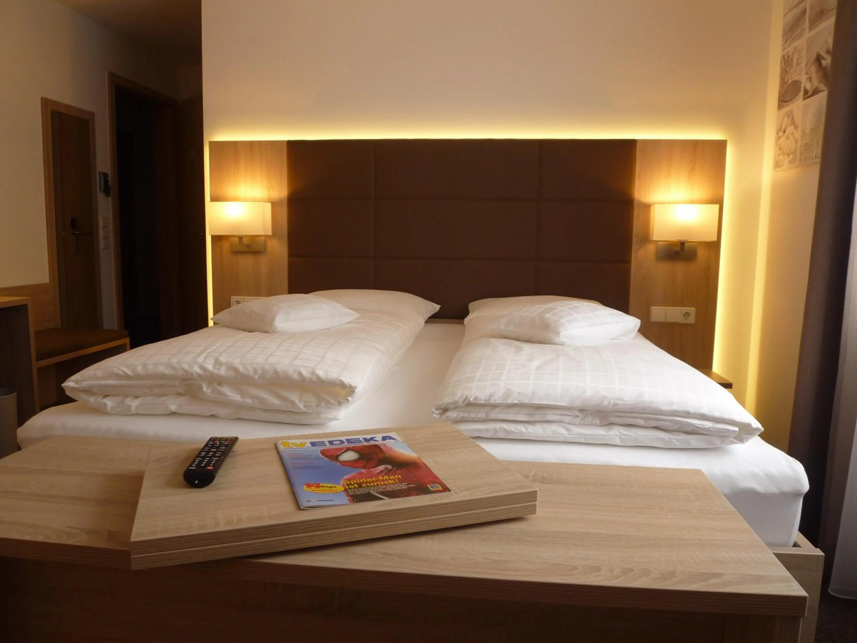 Bed in Gasthof zum Bad