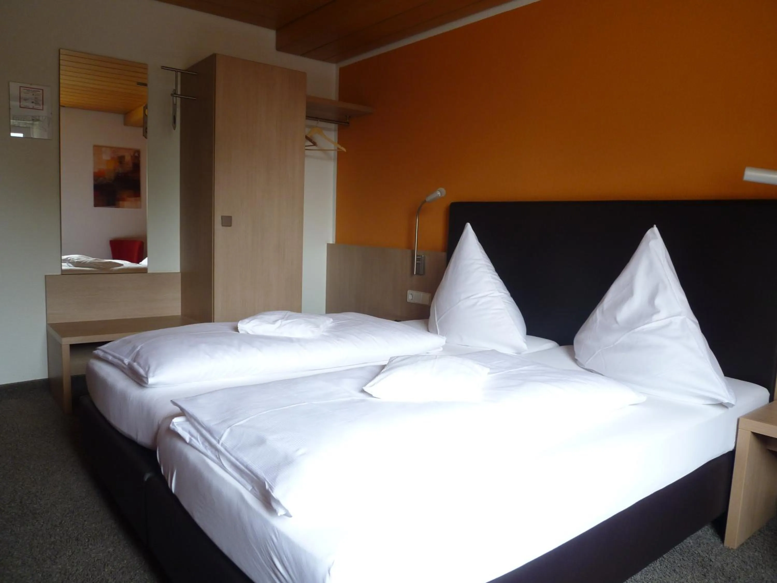 Photo of the whole room, Bed in Gasthof zum Bad