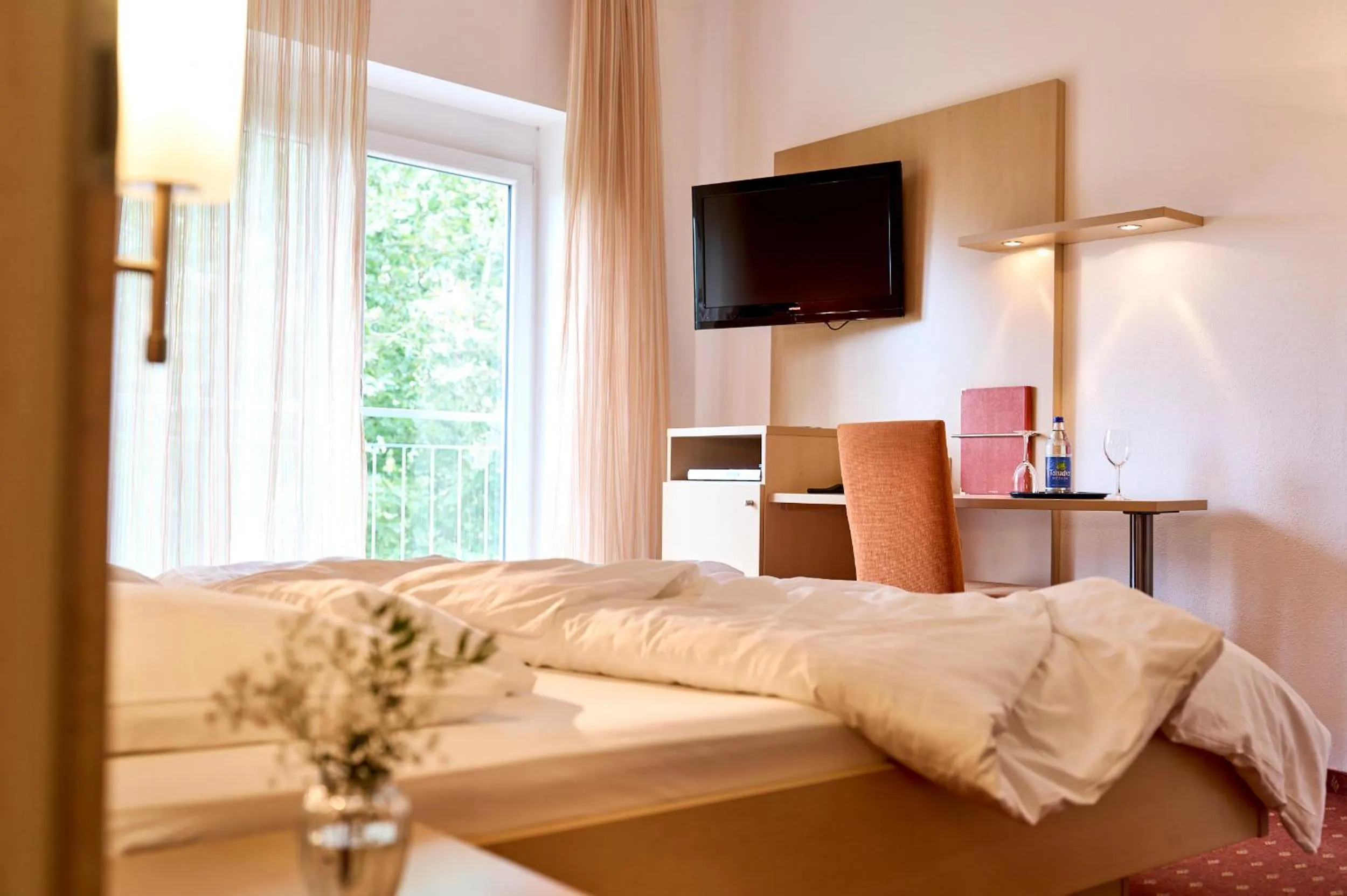 Photo of the whole room, Bed in Gasthof zum Bad