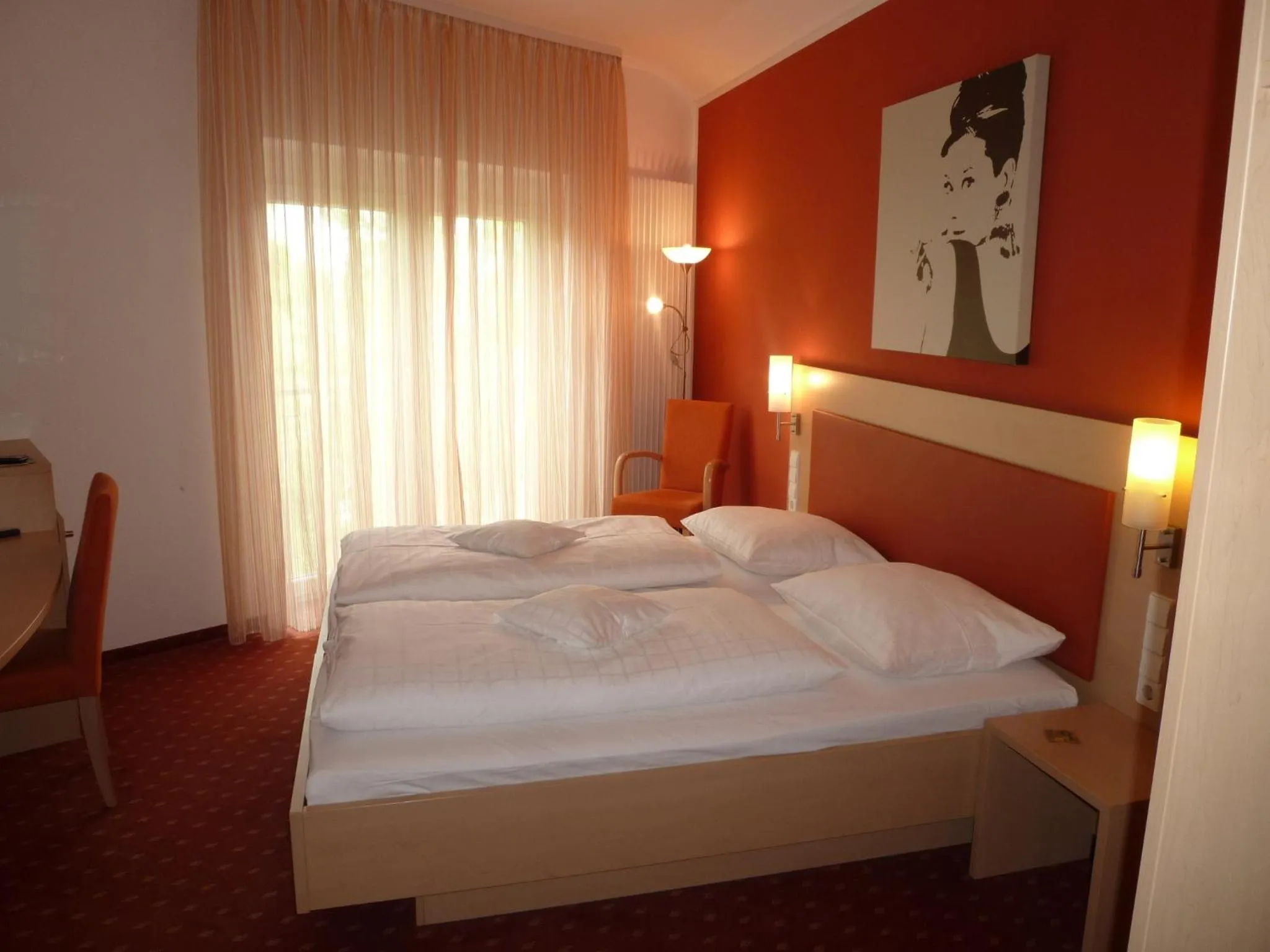Photo of the whole room, Bed in Gasthof zum Bad