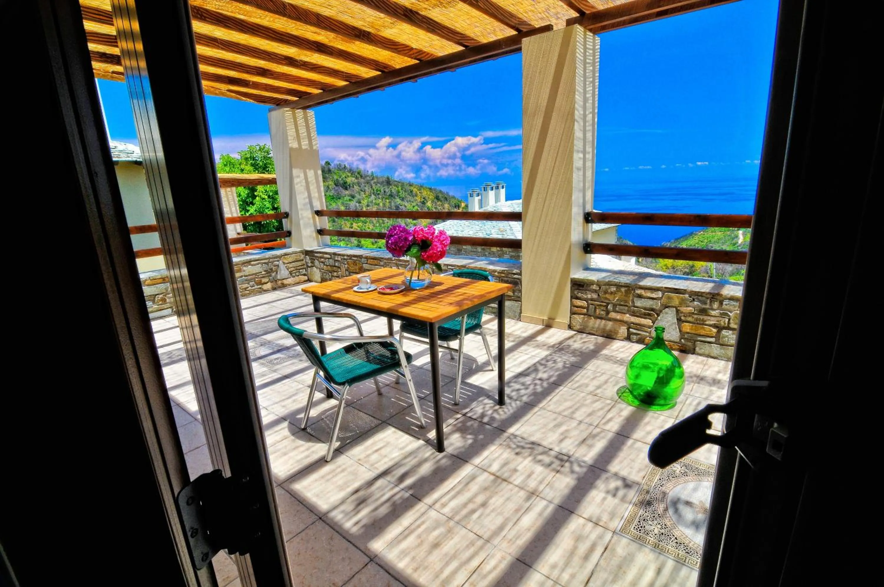 Balcony/Terrace in Hotel Petradi