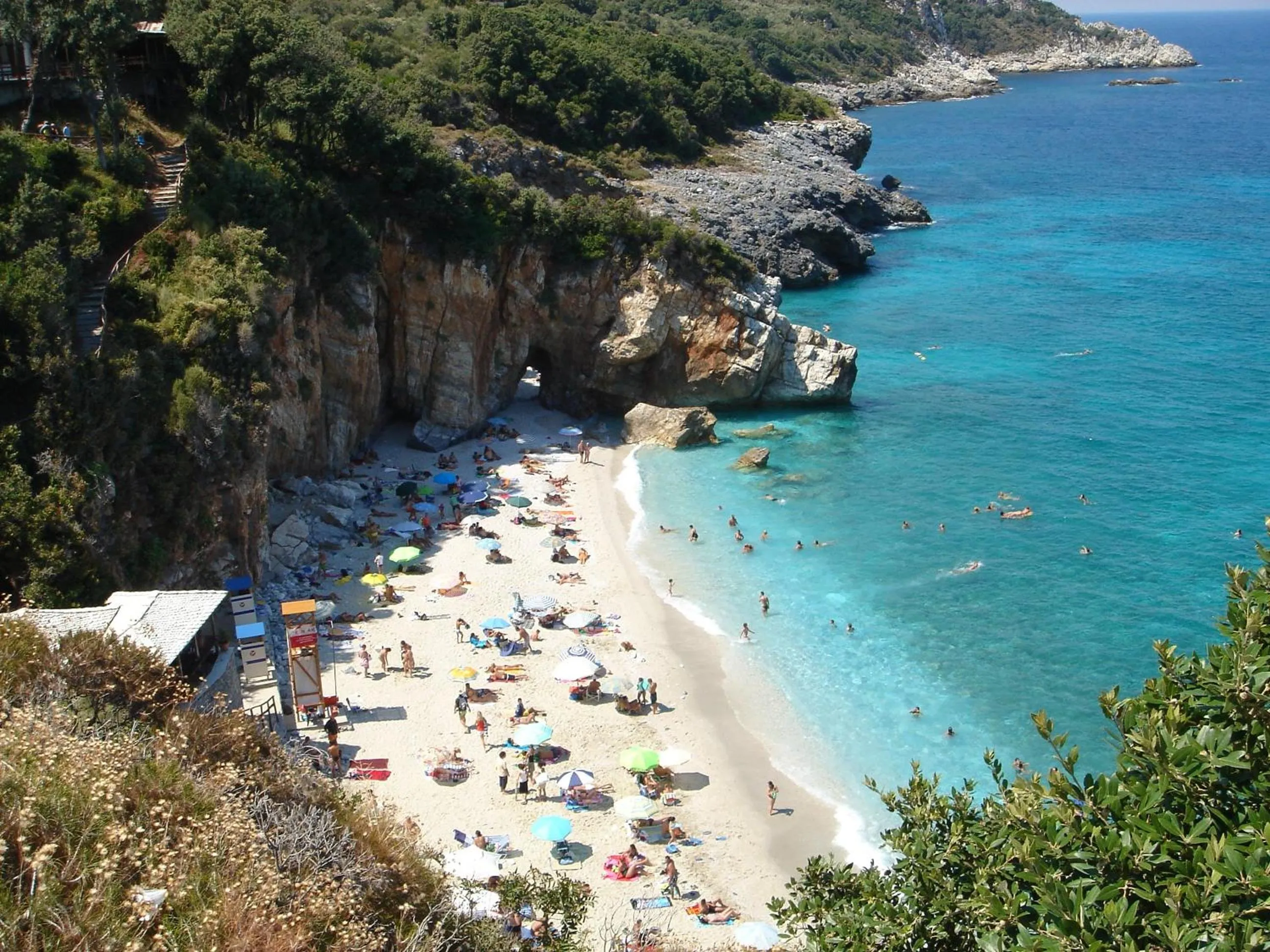 Beach in Hotel Petradi