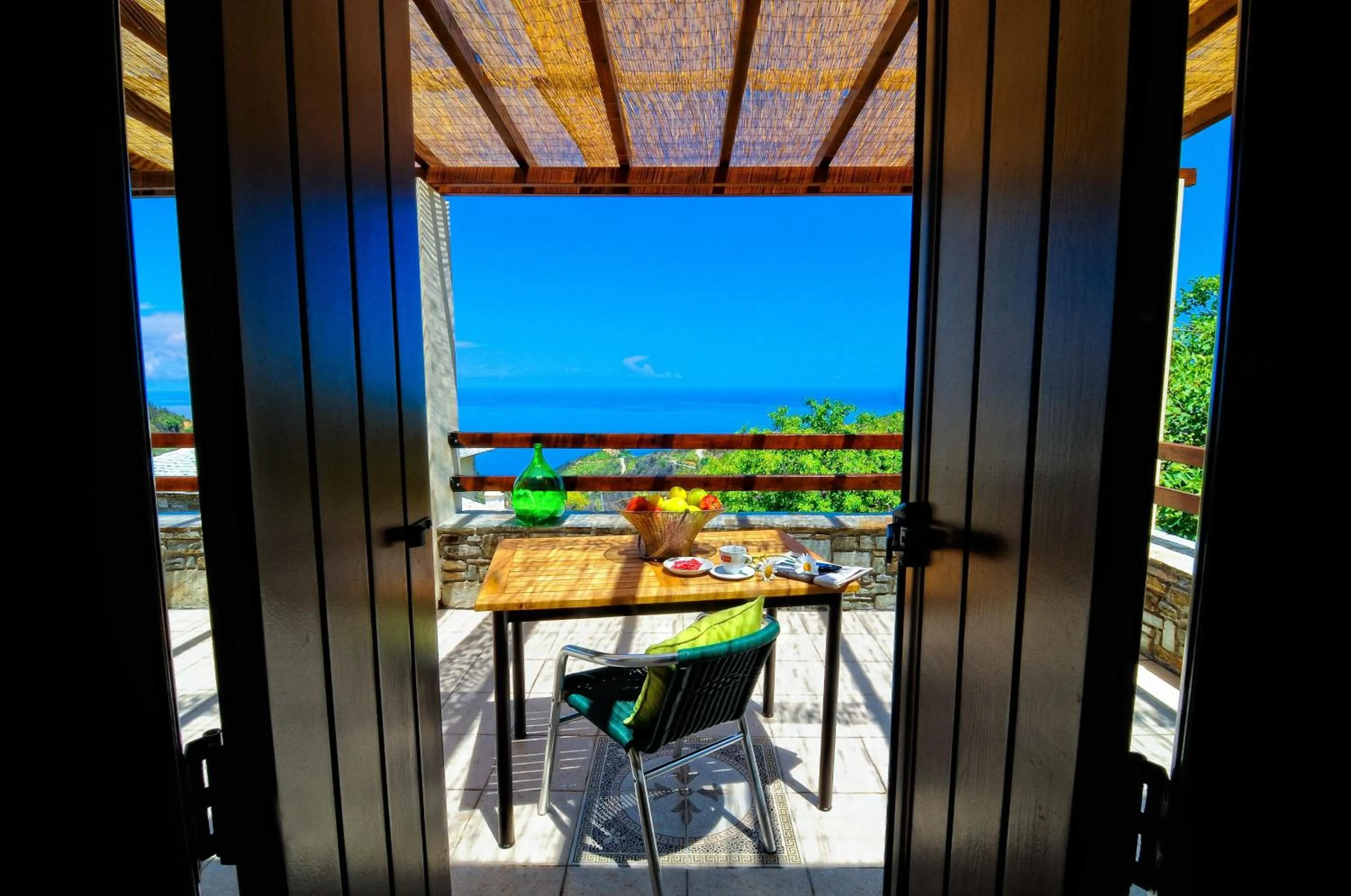 Balcony/Terrace in Hotel Petradi