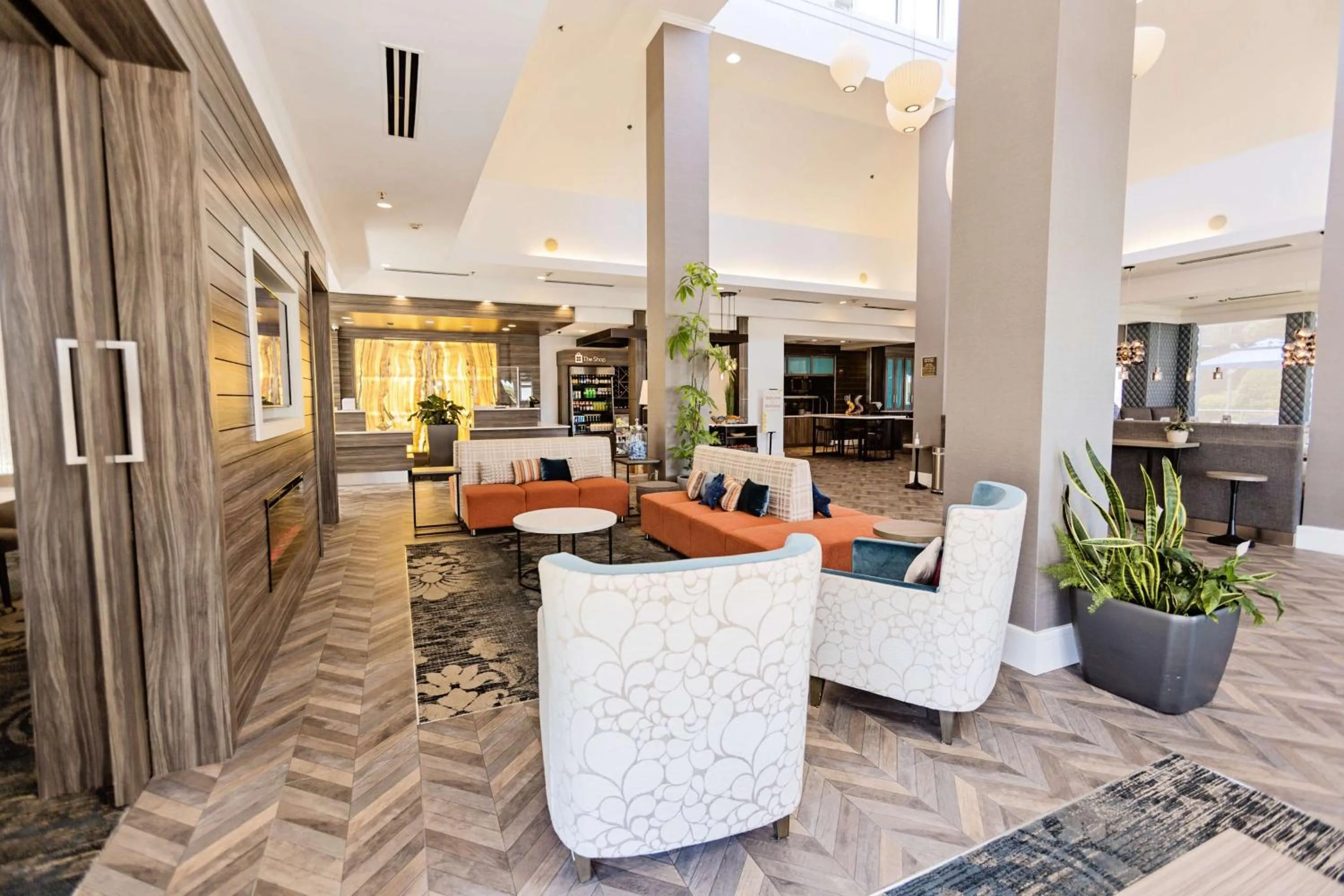 Lobby or reception in Hilton Garden Inn Temple Medical Center