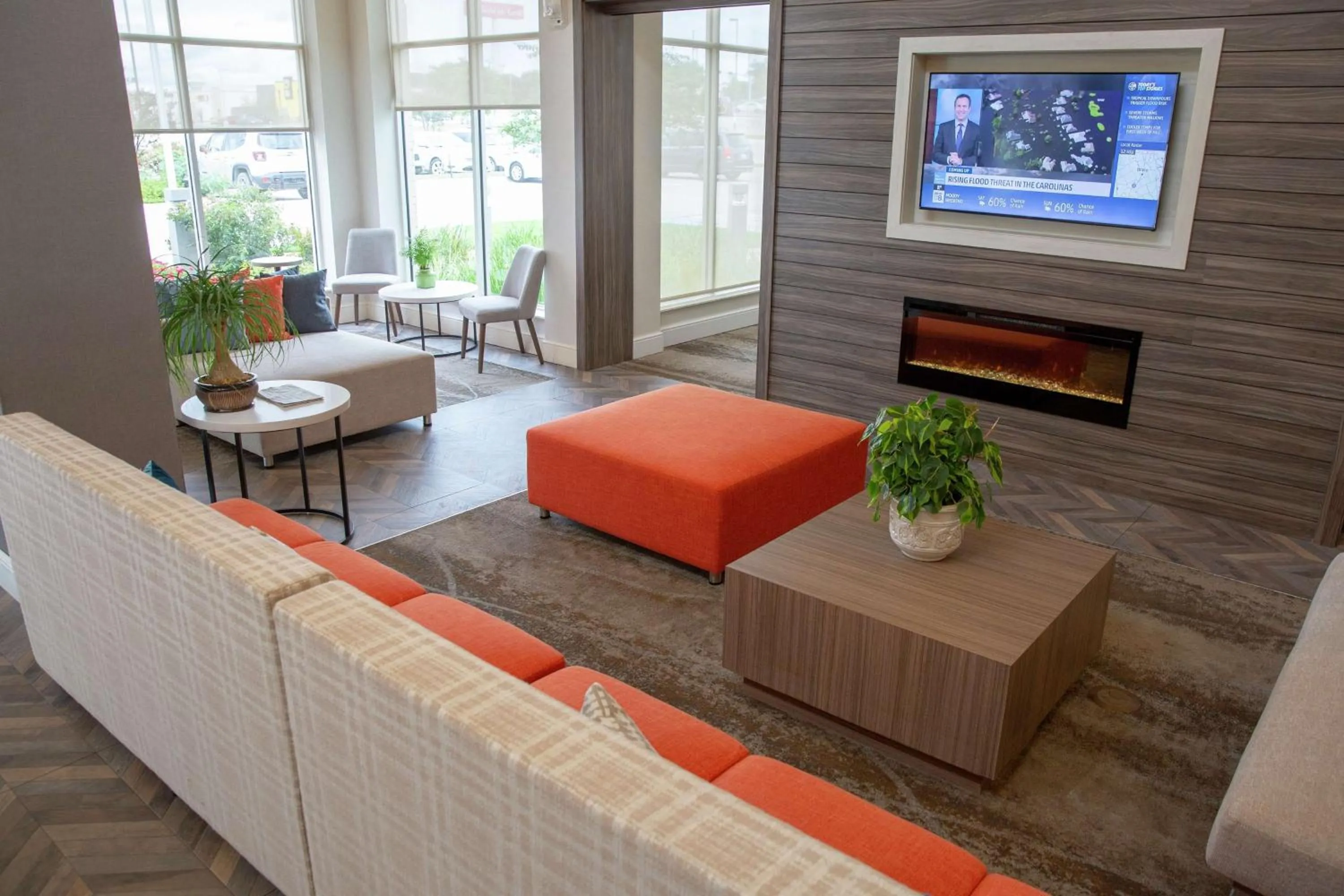 Lobby or reception in Hilton Garden Inn Temple Medical Center