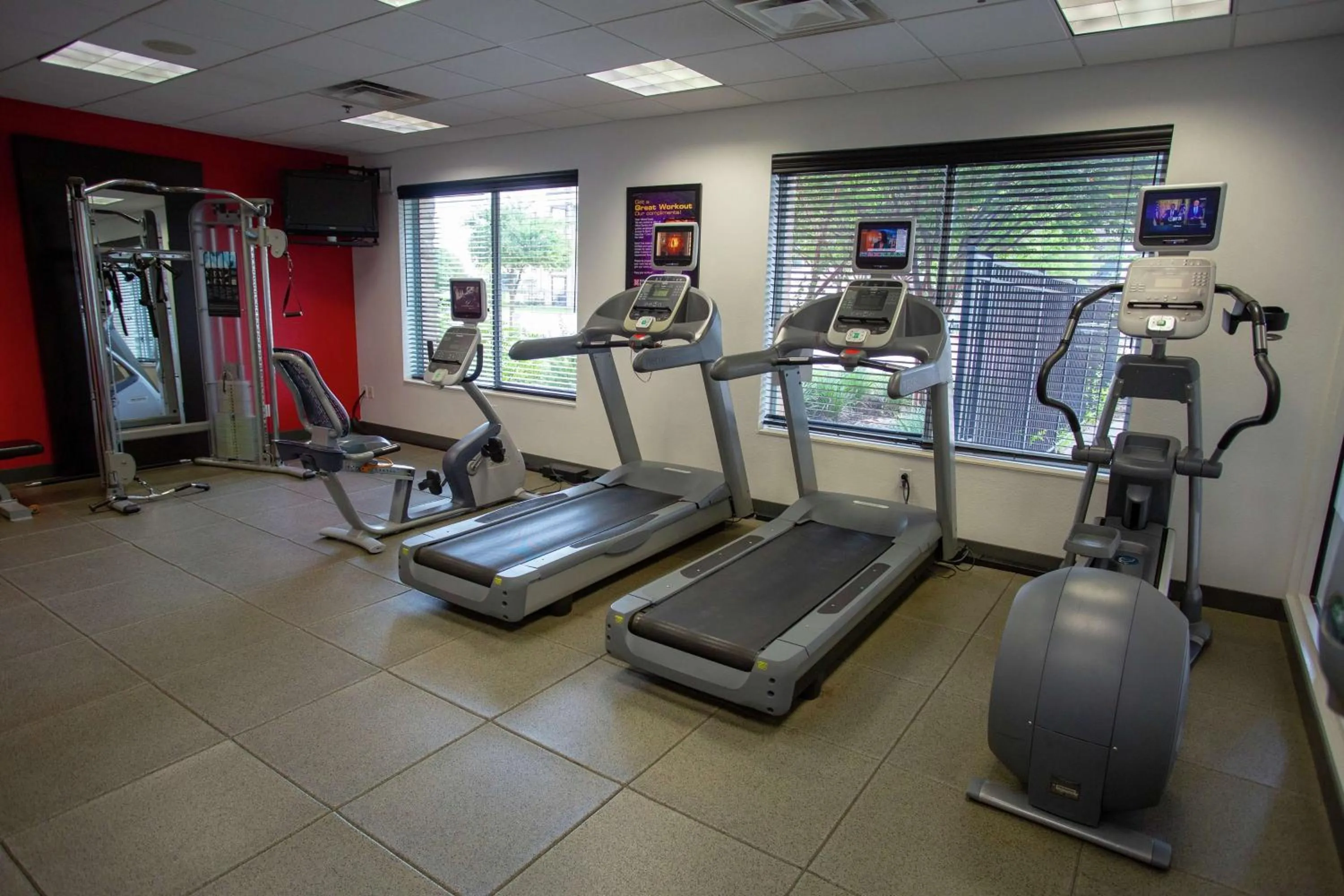 Fitness centre/facilities in Hilton Garden Inn Temple Medical Center