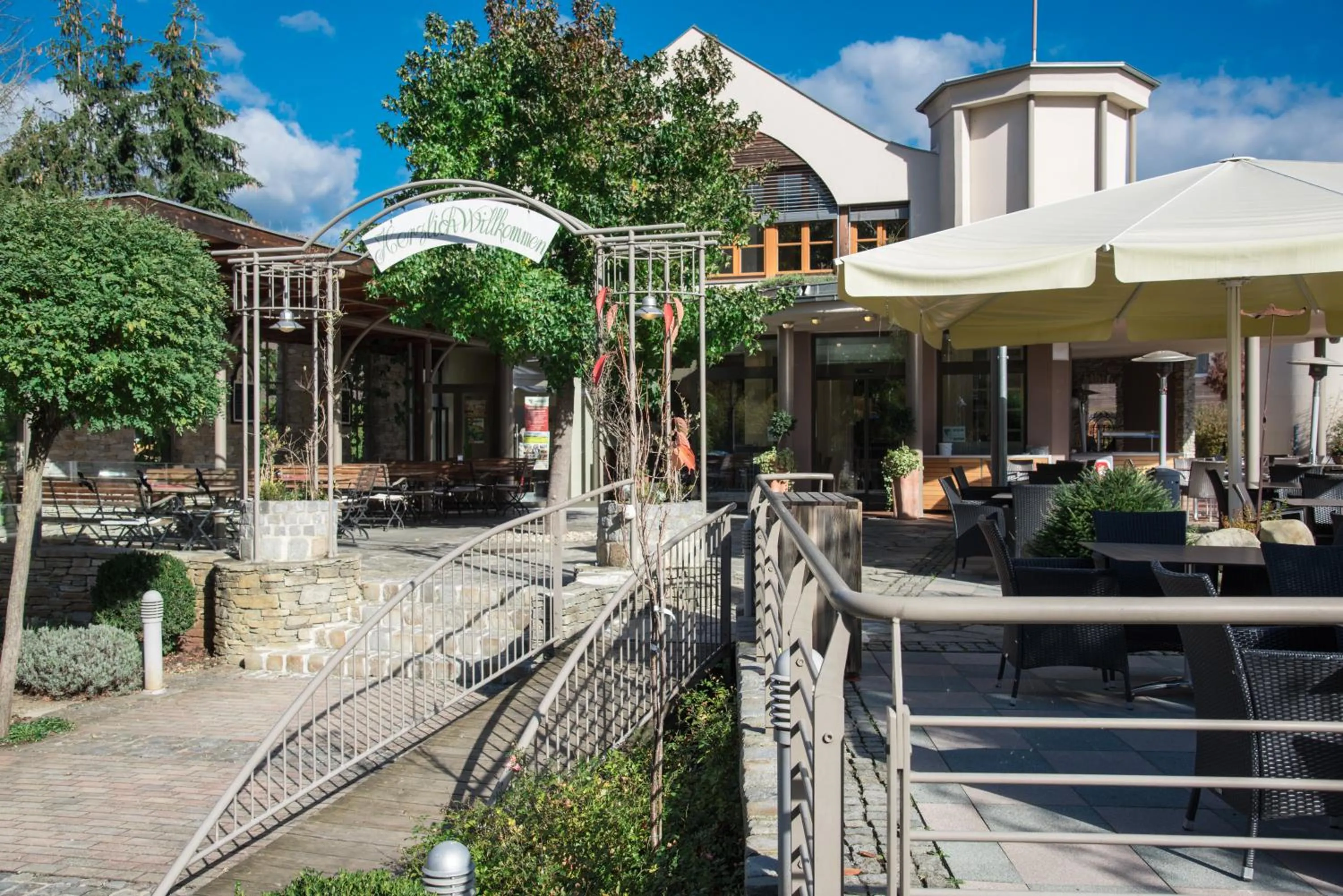 Property building in Boutique Hotel Erla