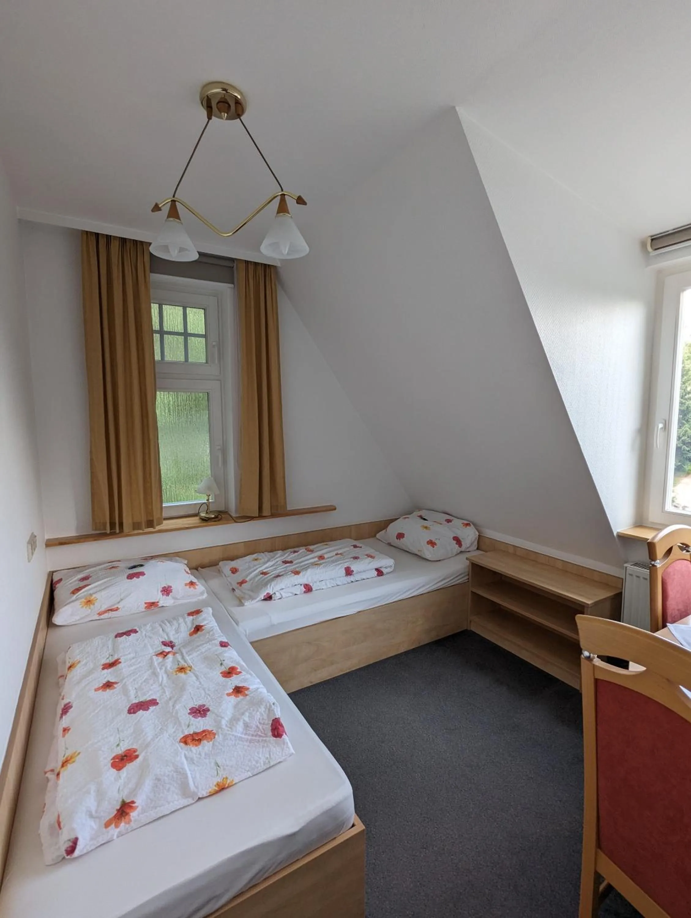 Bed in Waldgasthaus & Berghotel Steinerne Renne