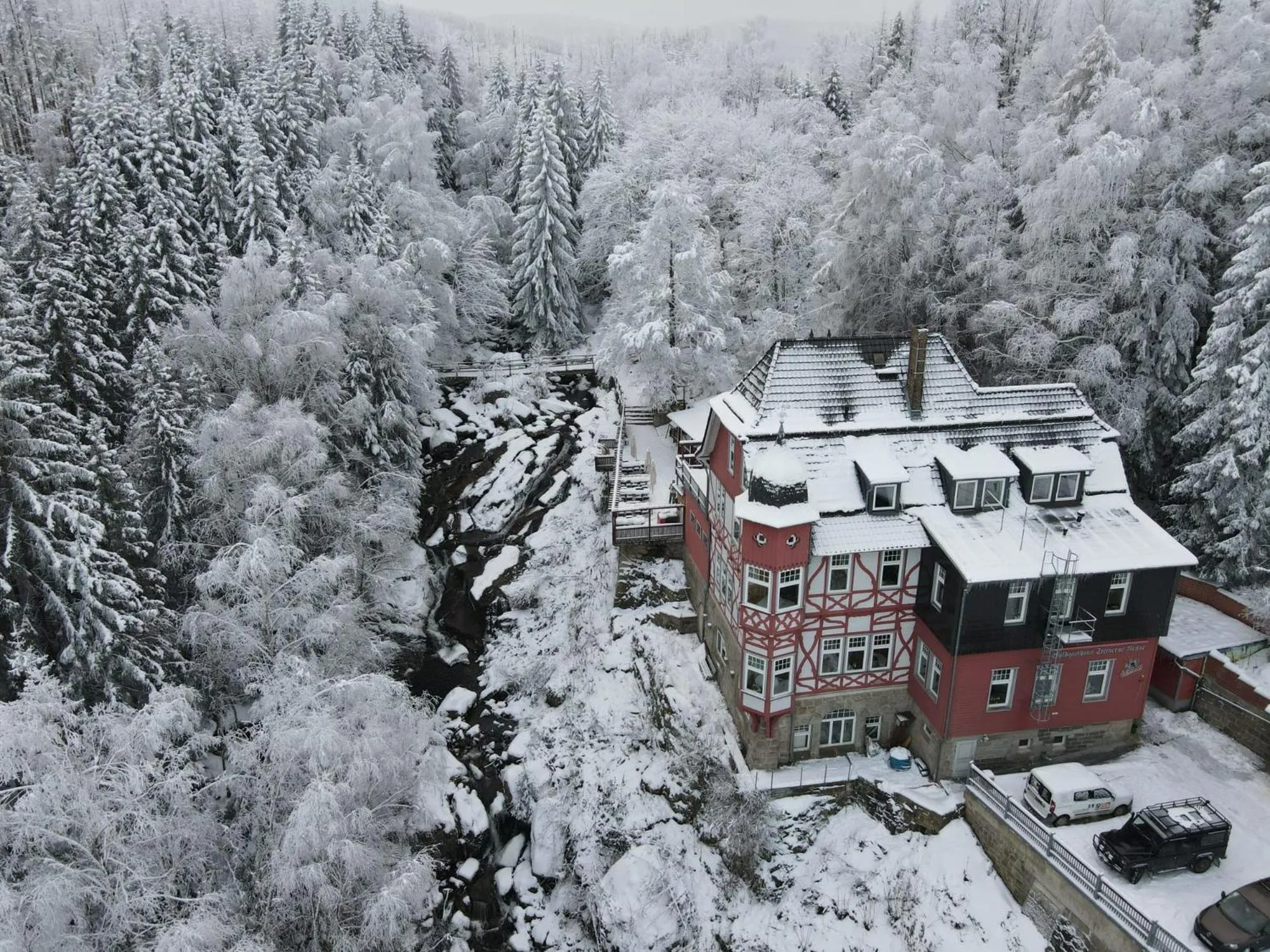 Property building in Waldgasthaus & Berghotel Steinerne Renne