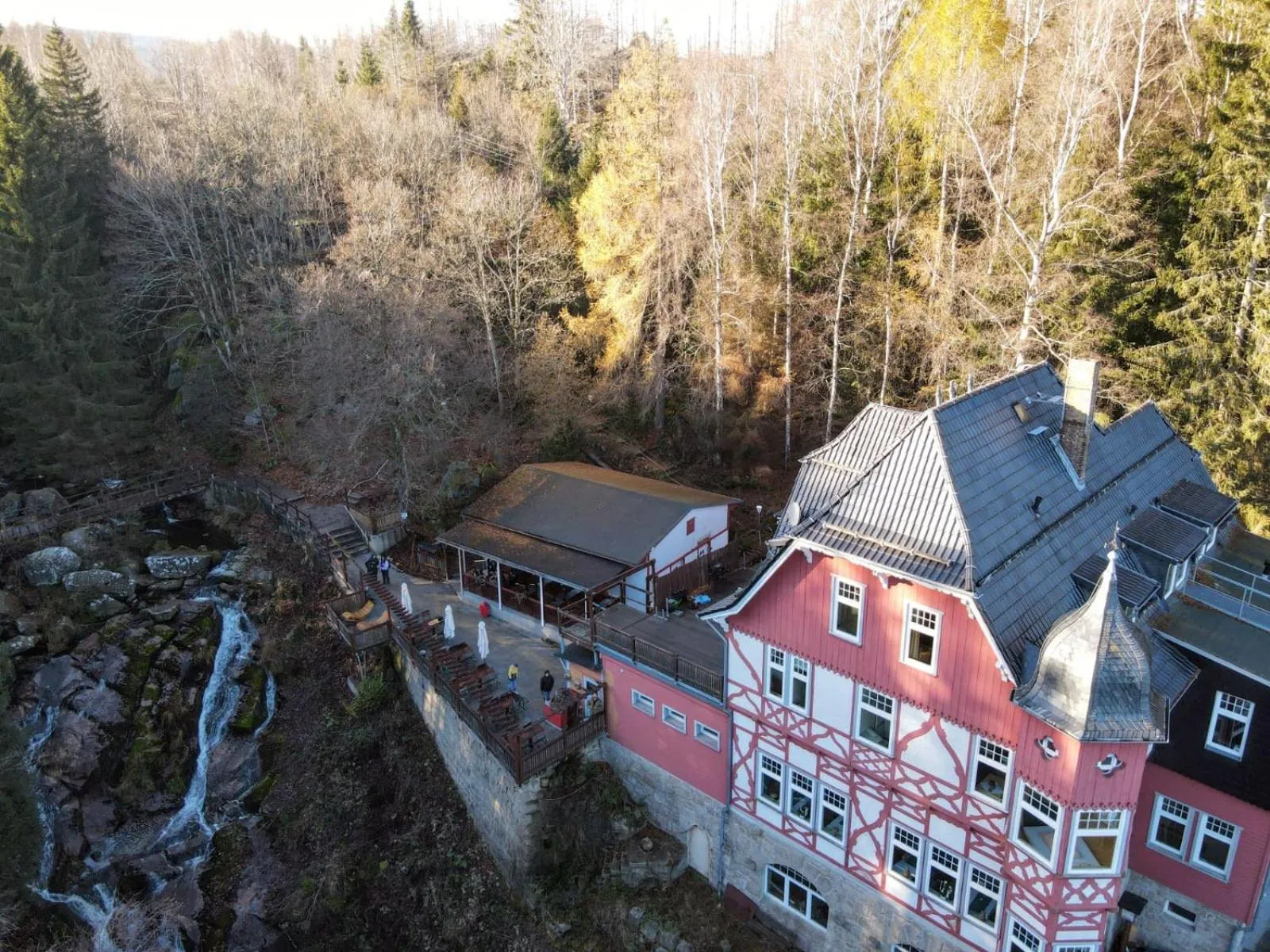 Property building in Waldgasthaus & Berghotel Steinerne Renne