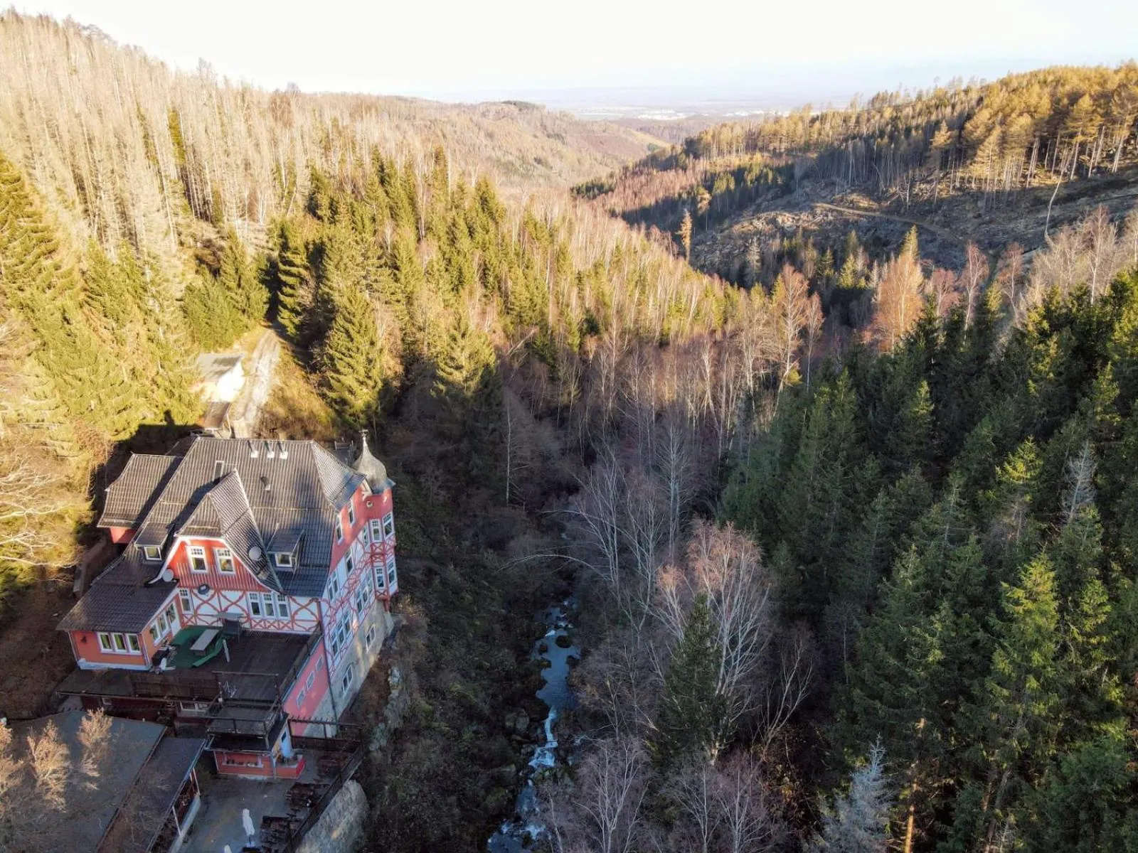 Property building in Waldgasthaus & Berghotel Steinerne Renne