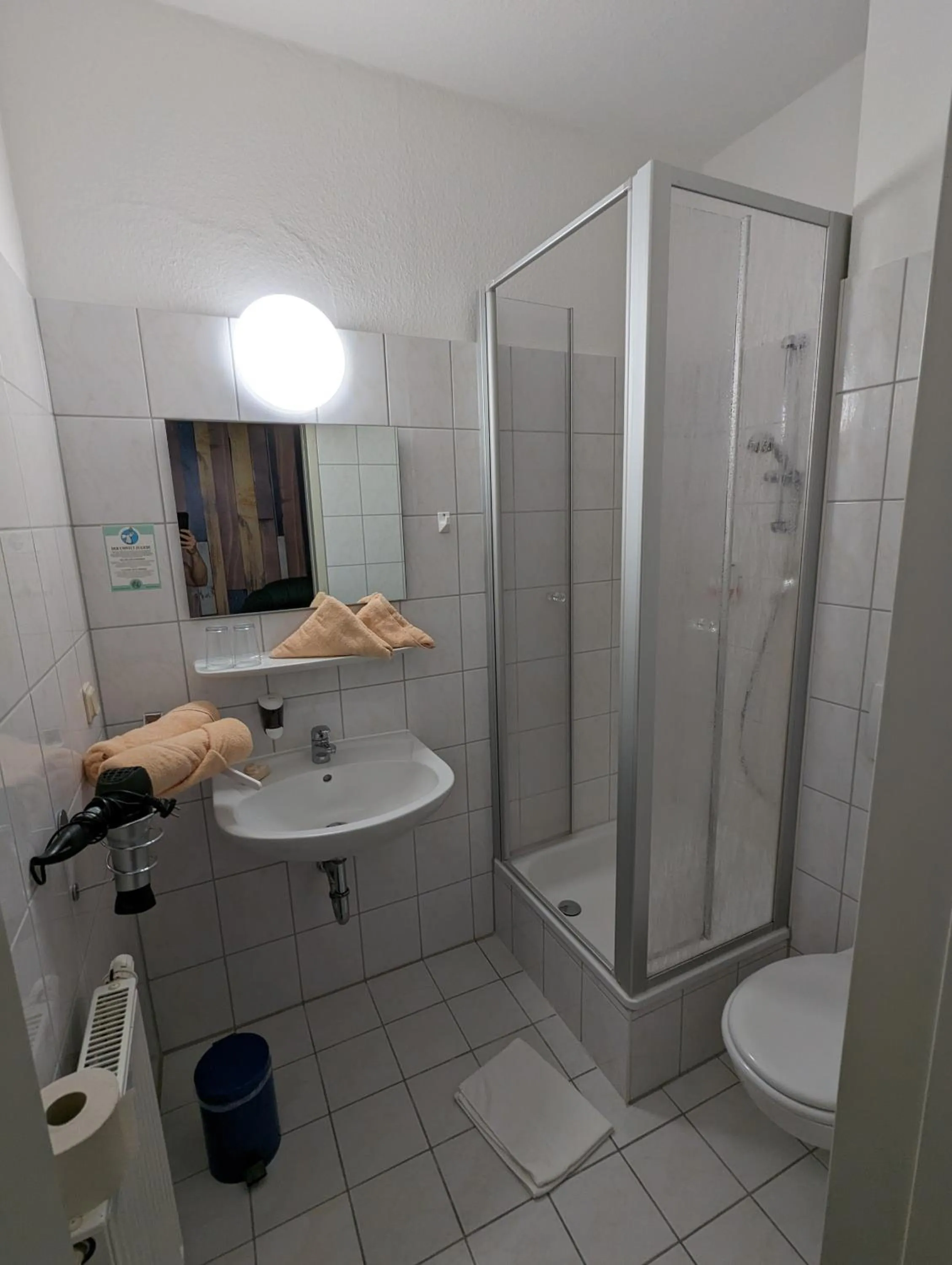 Toilet in Waldgasthaus & Berghotel Steinerne Renne