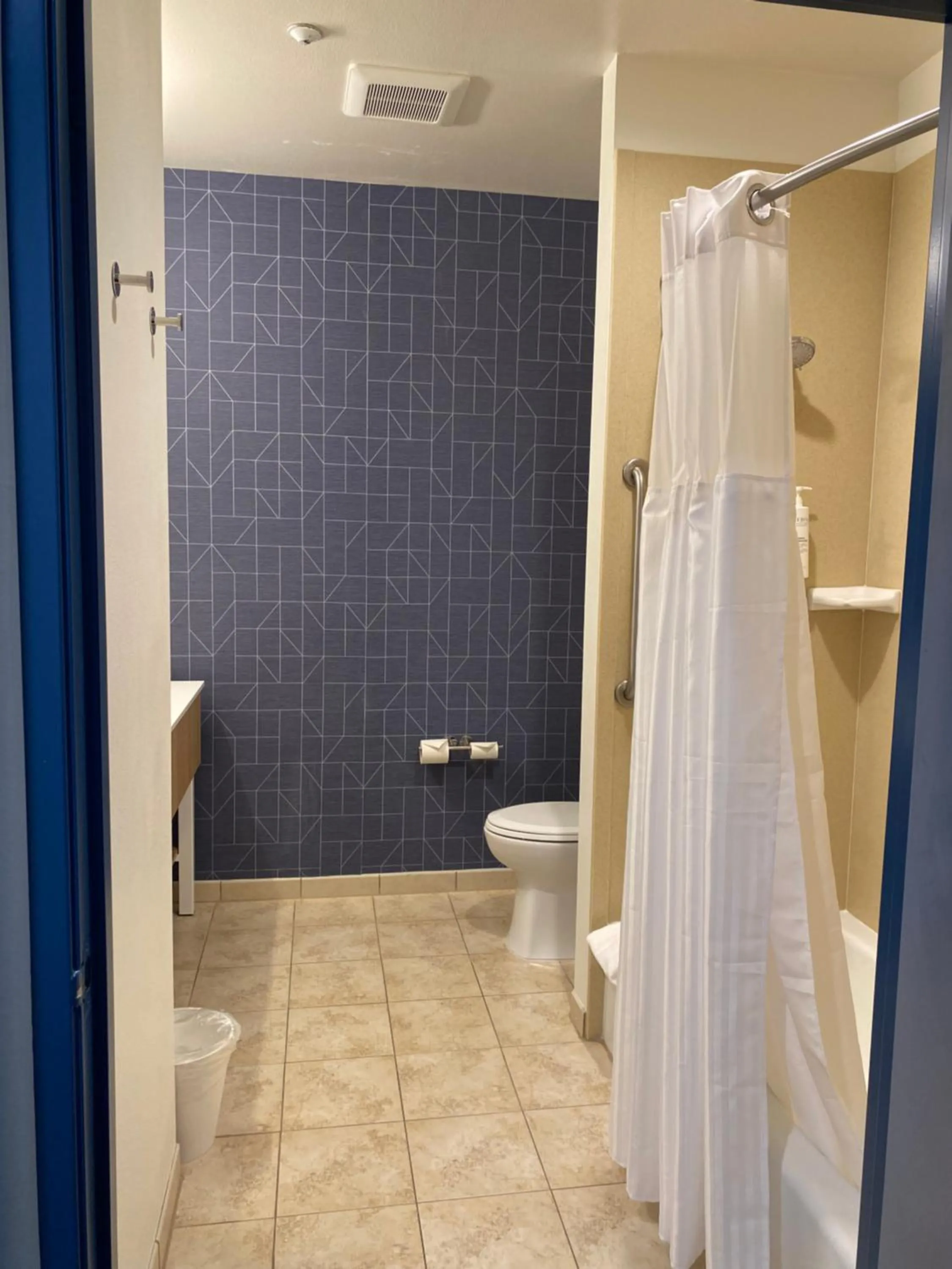 Bathroom in Spark by Hilton Yucca Valley Joshua Tree
