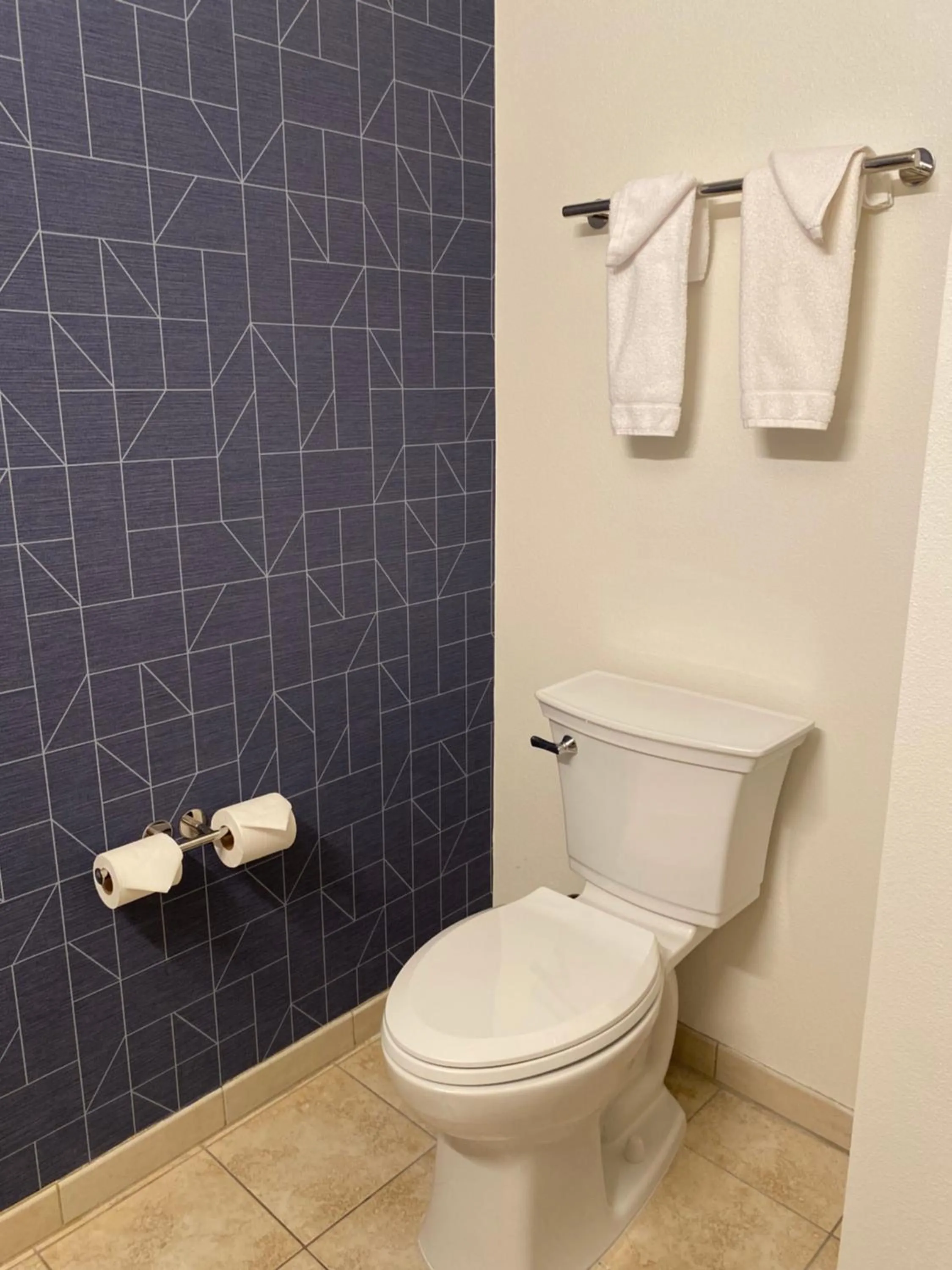 Bathroom in Spark by Hilton Yucca Valley Joshua Tree