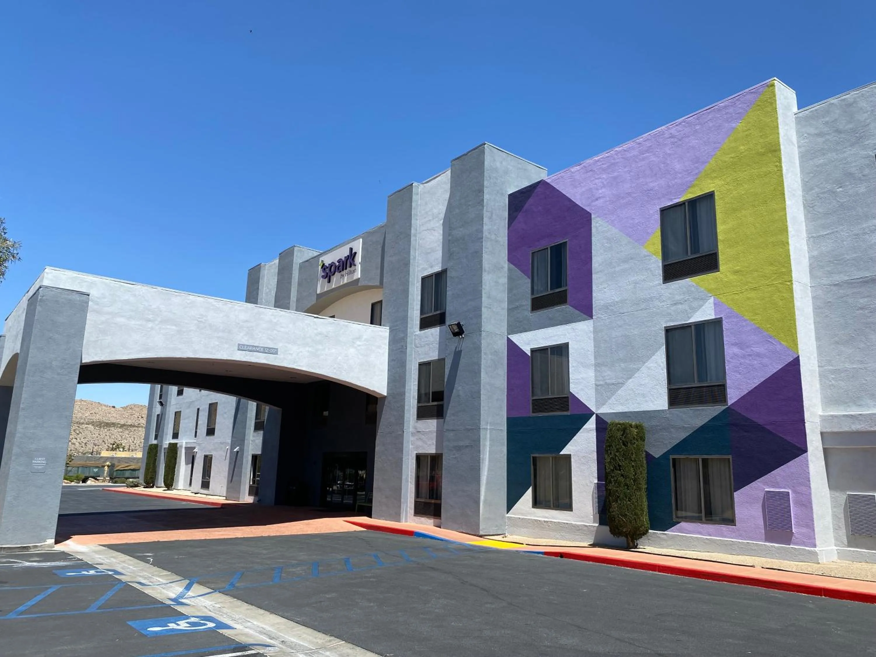 Property building in Spark by Hilton Yucca Valley Joshua Tree