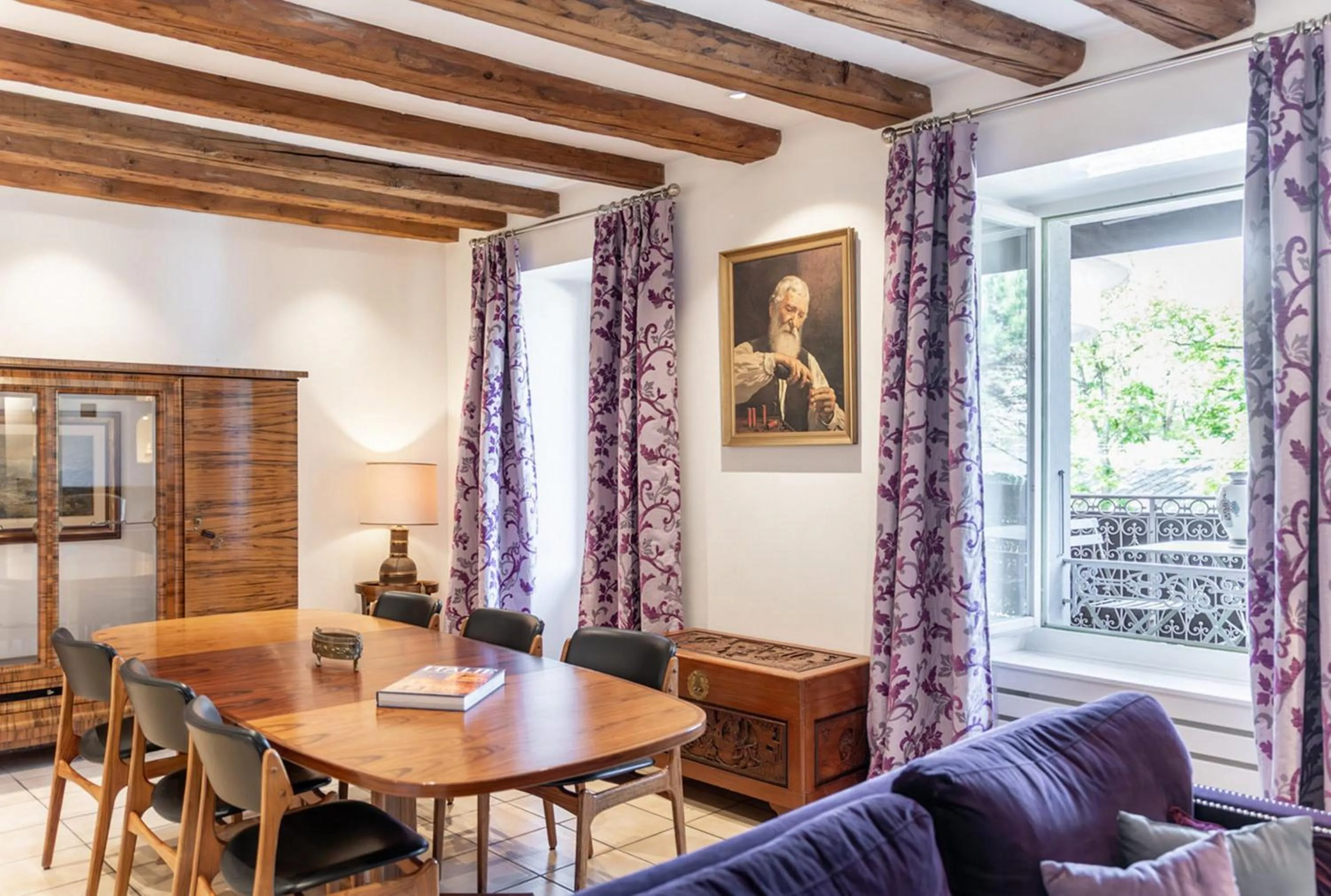 Living room in La Rouvenaz