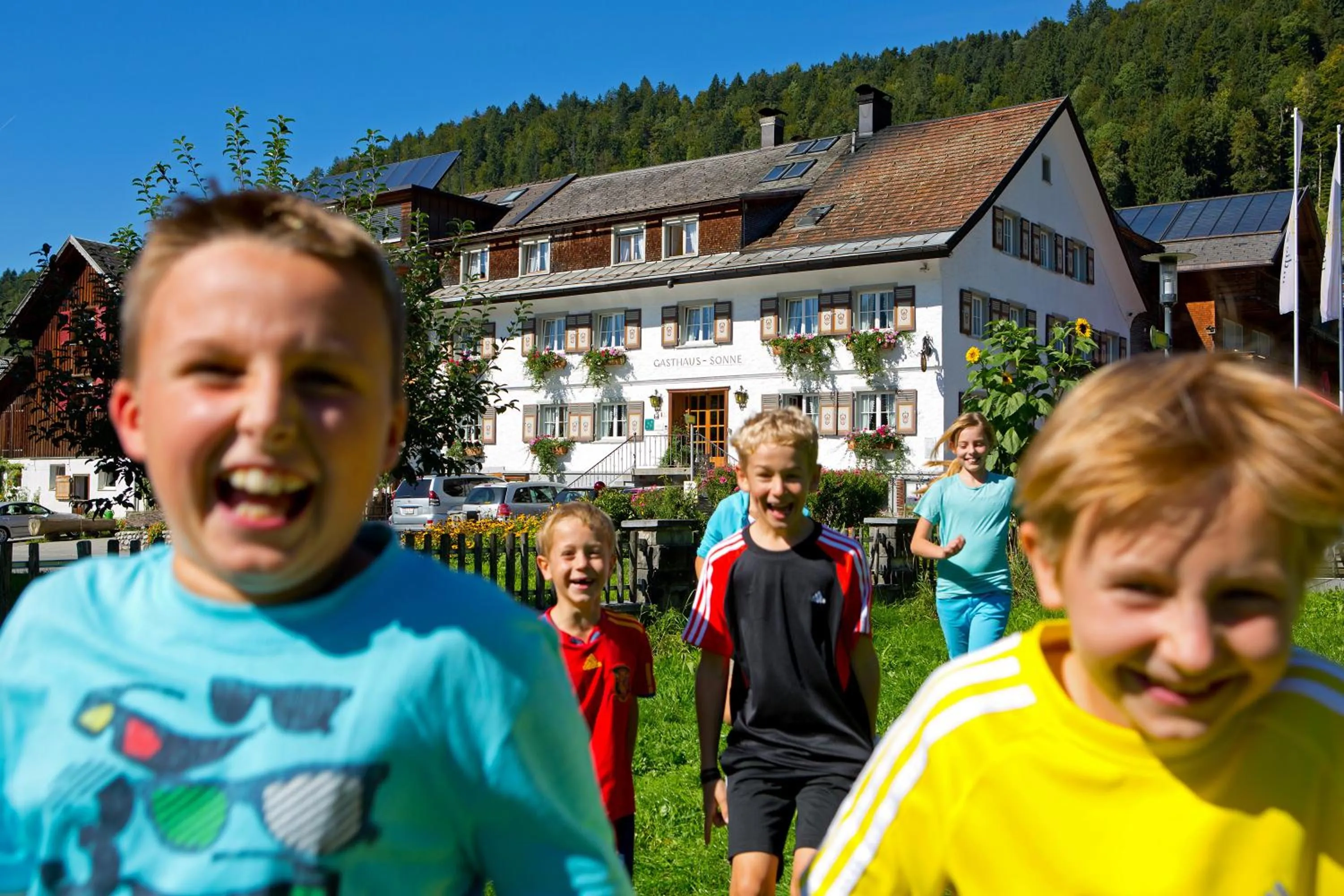 Facade/entrance in Sonne Bezau - Familotel Bregenzerwald