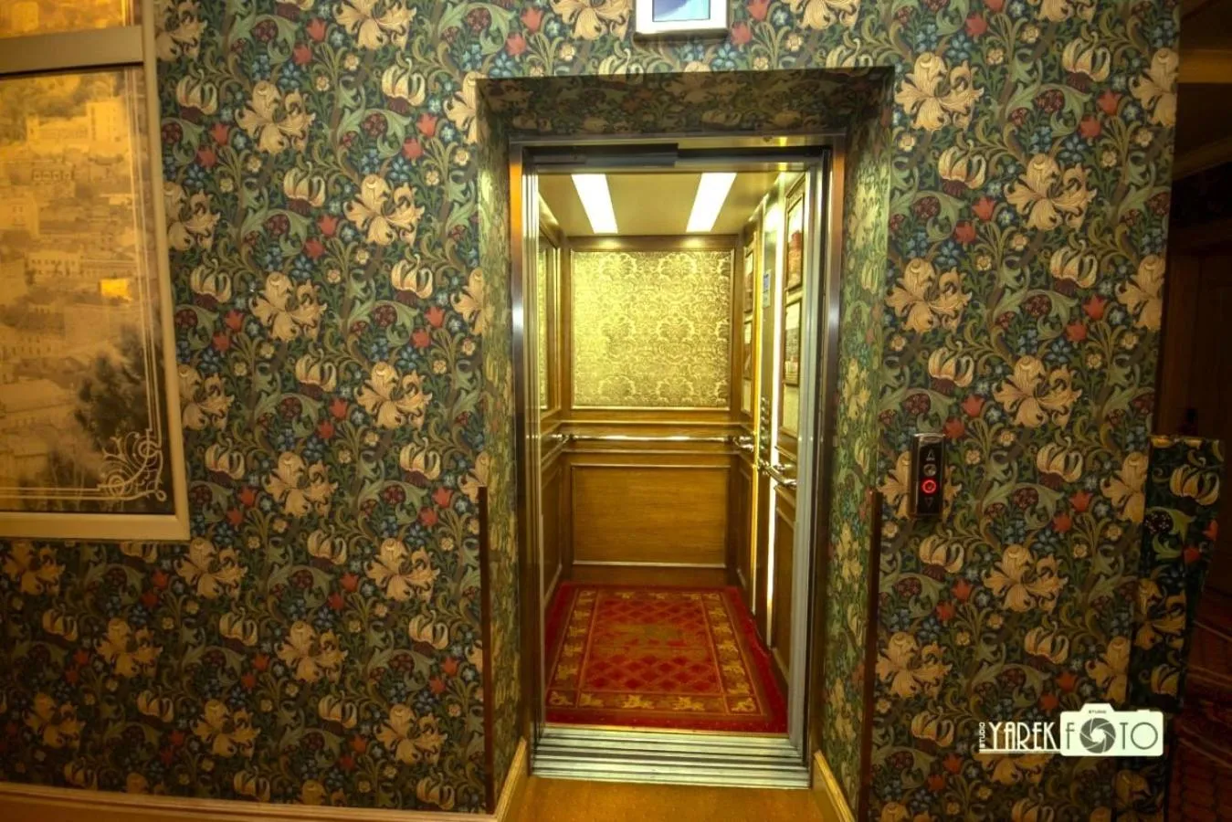 elevator in Swiss Hotel