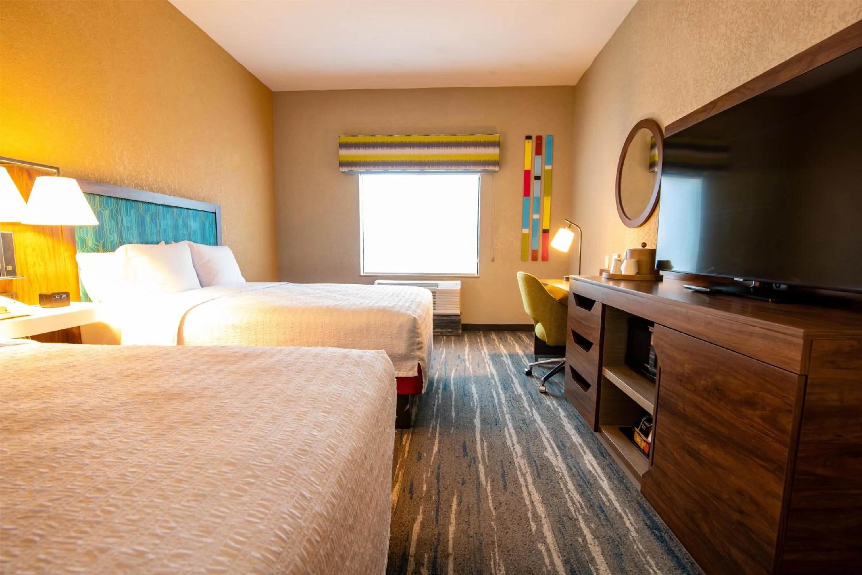 Bed in Hampton Inn & Suites College Station