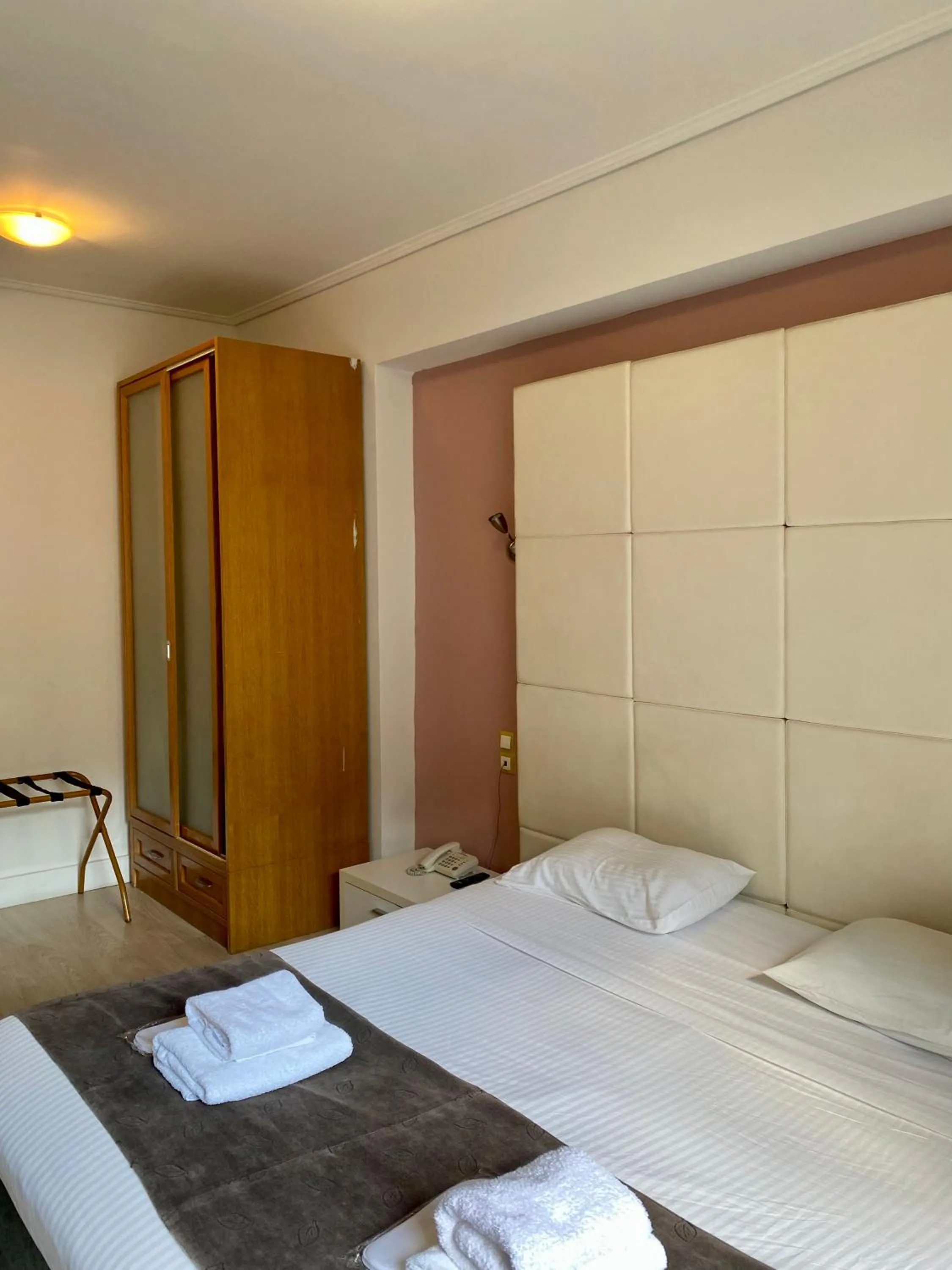 Bed in Art Suites Athens