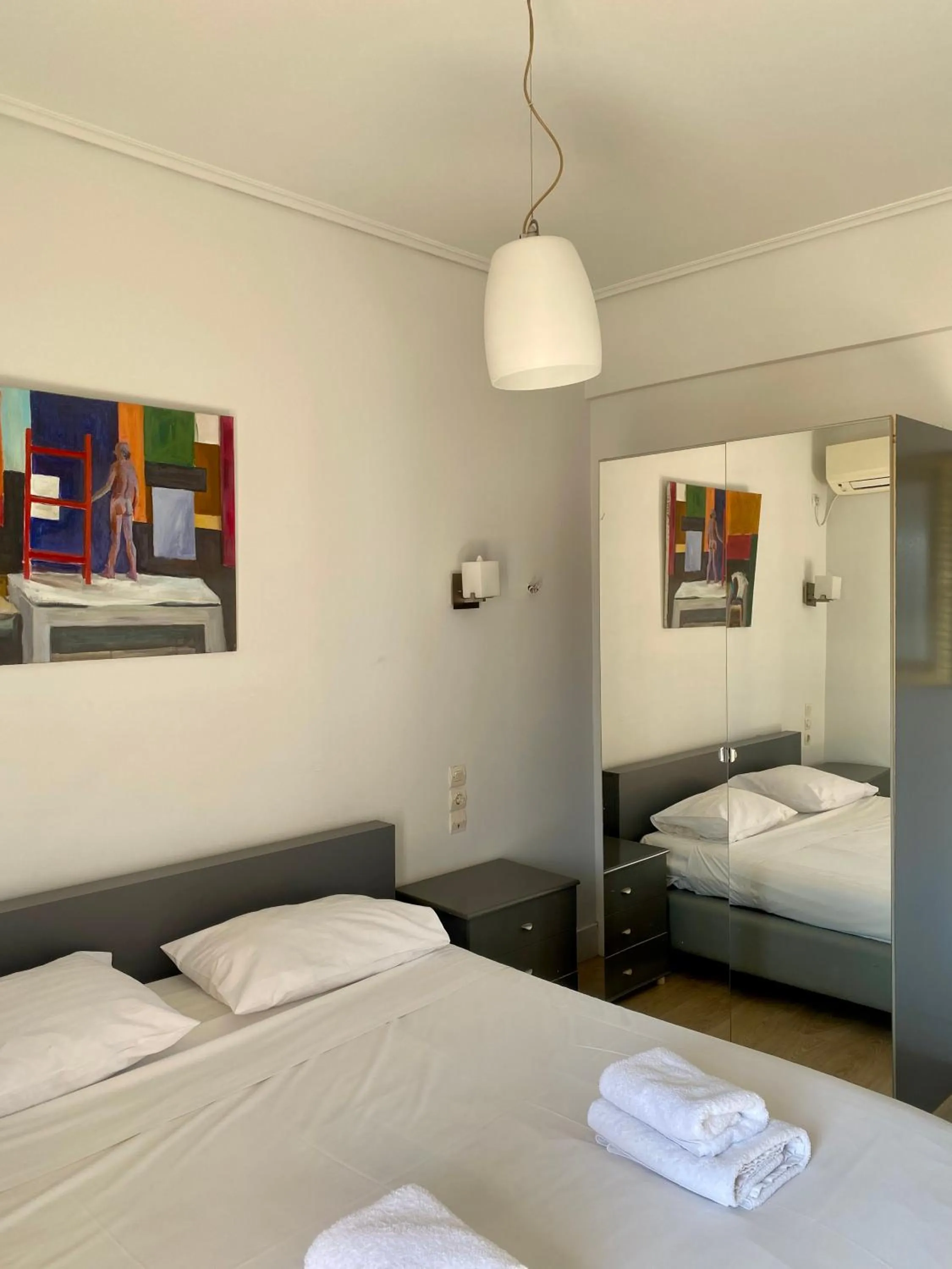 Property building, Bed in Art Suites Athens