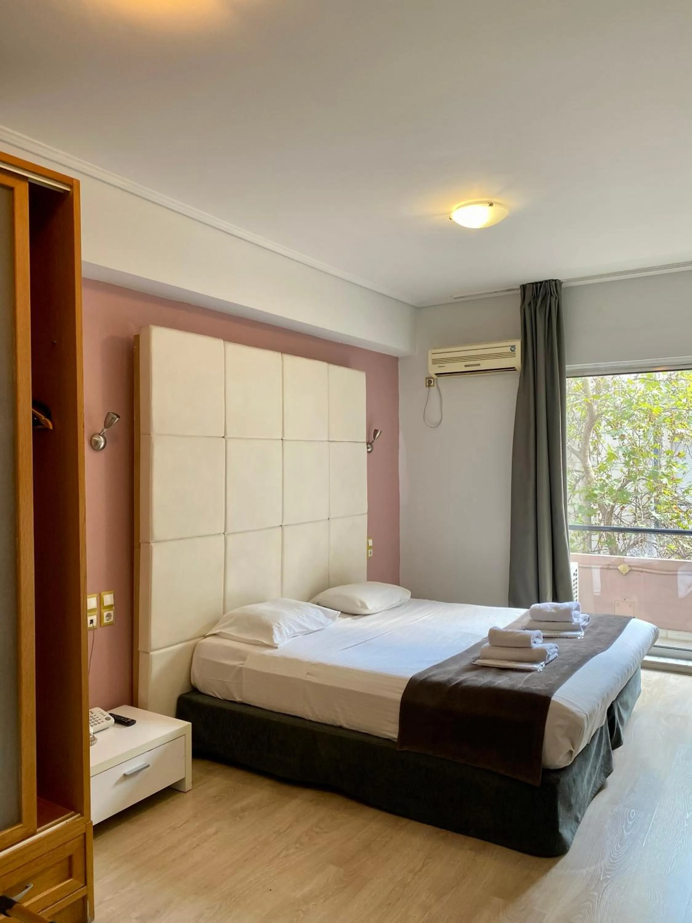 Bed in Art Suites Athens