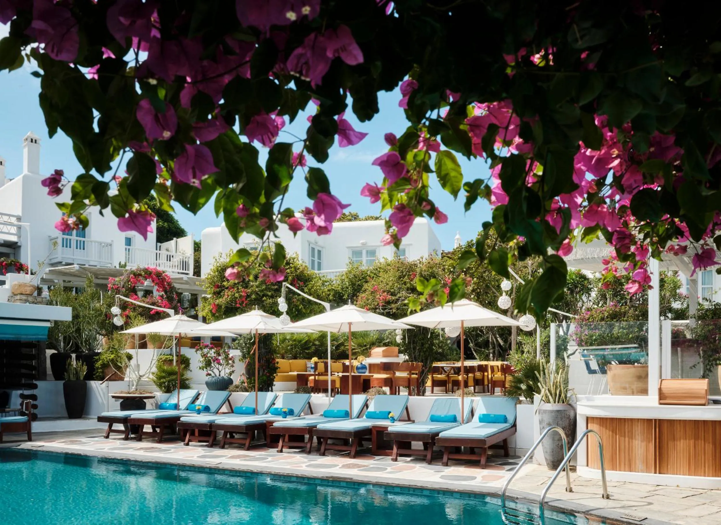 Property building in Belvedere Mykonos - Main Hotel - The Leading Hotels of the World