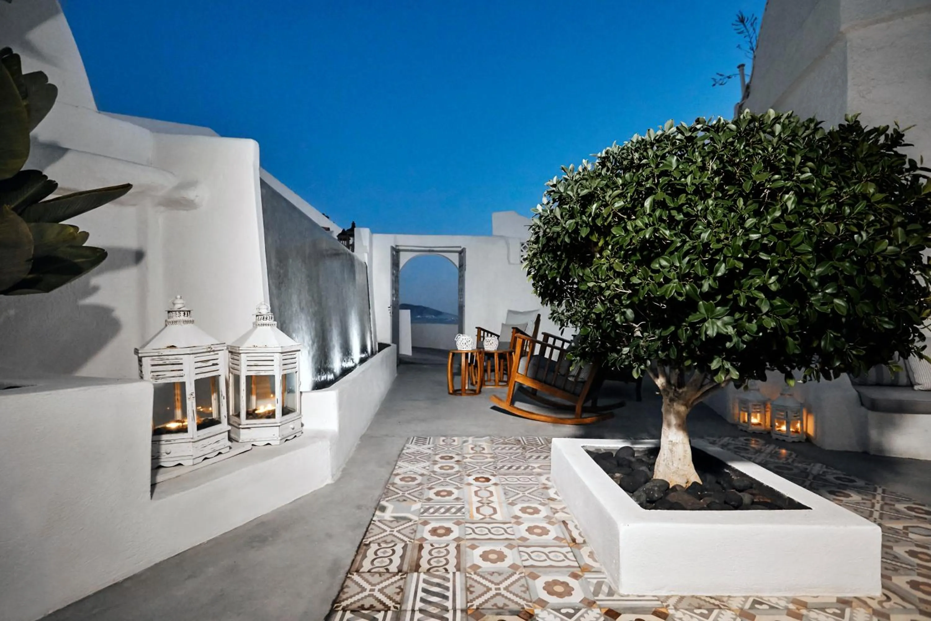 Patio in Senses Suites