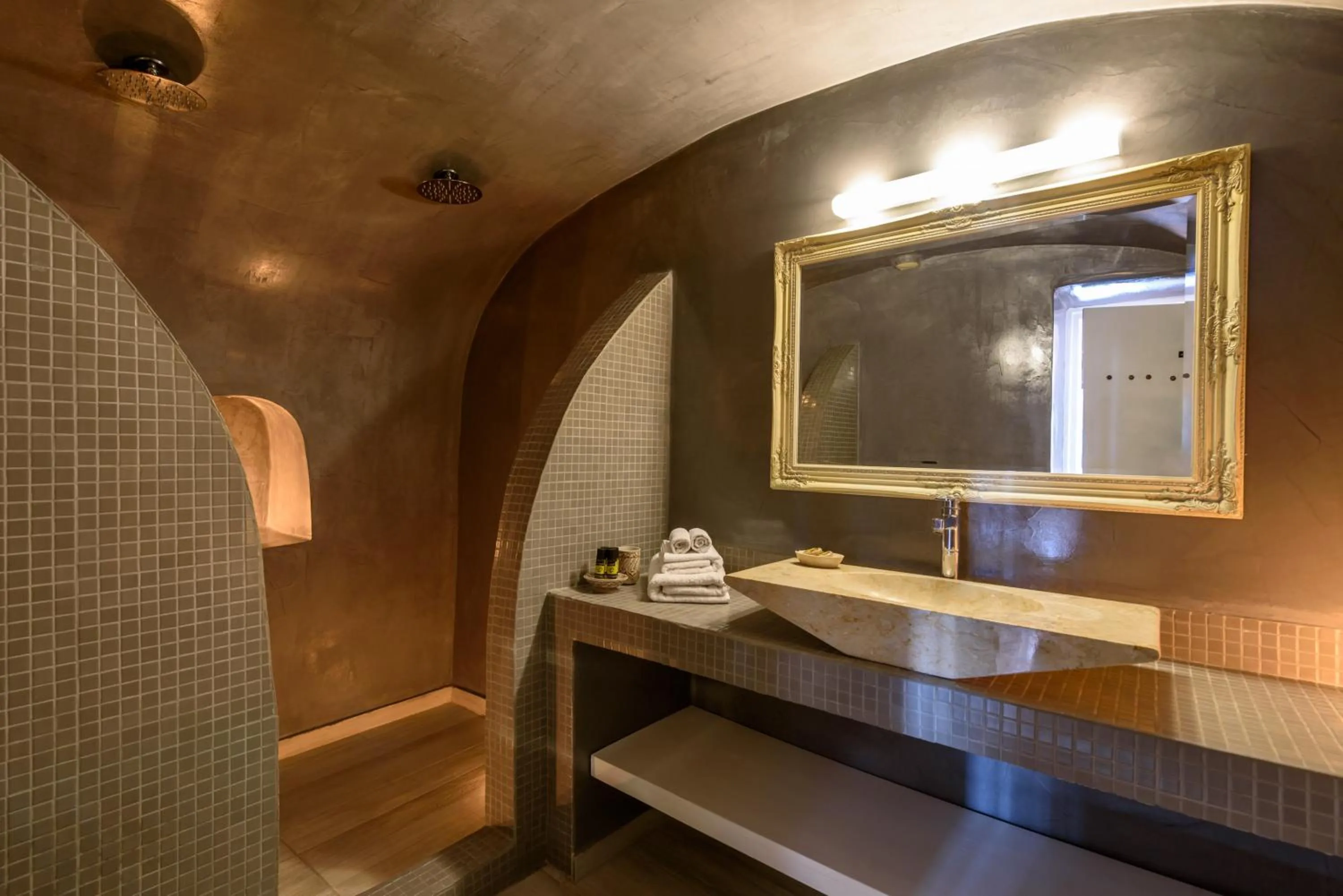 Shower in Senses Suites