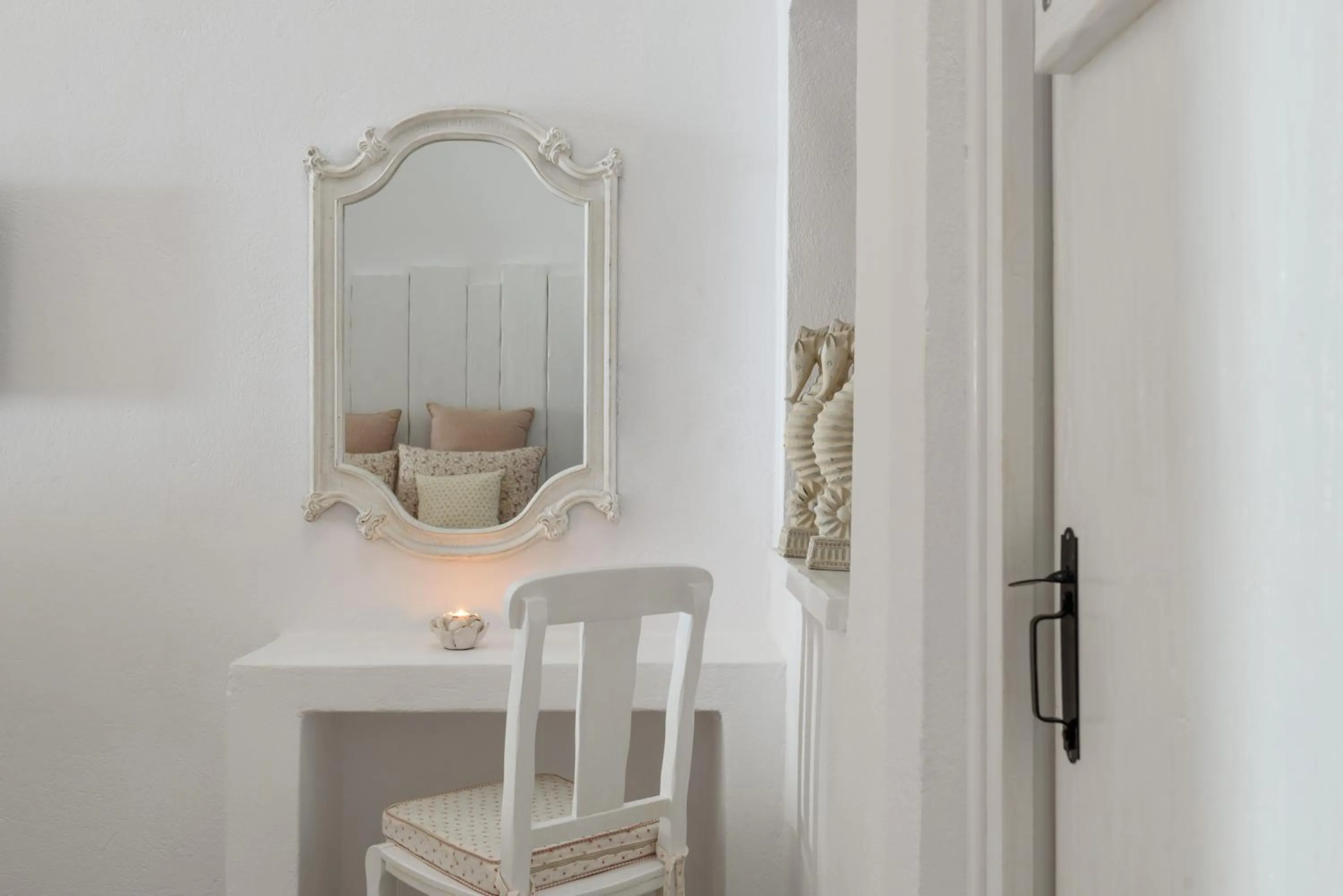 Seating area in Senses Suites