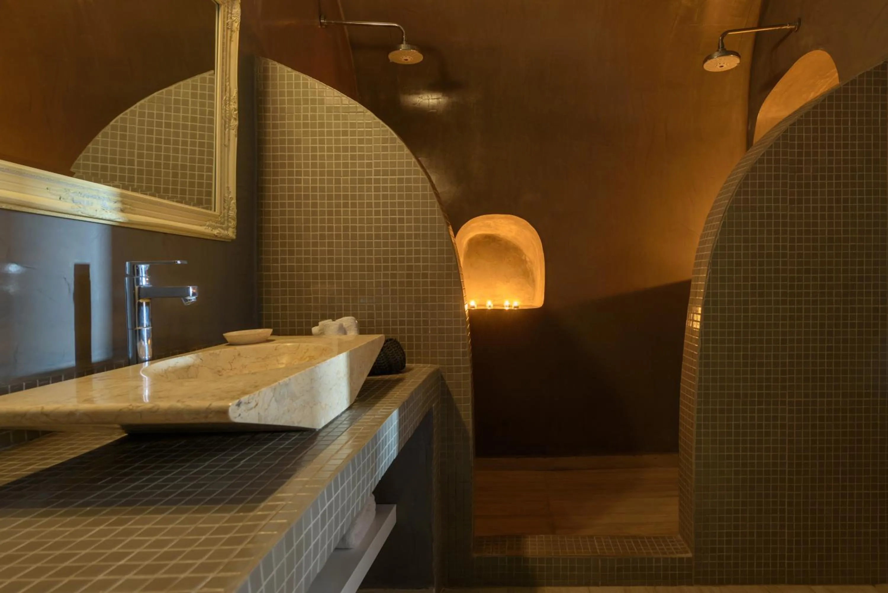 Shower in Senses Suites