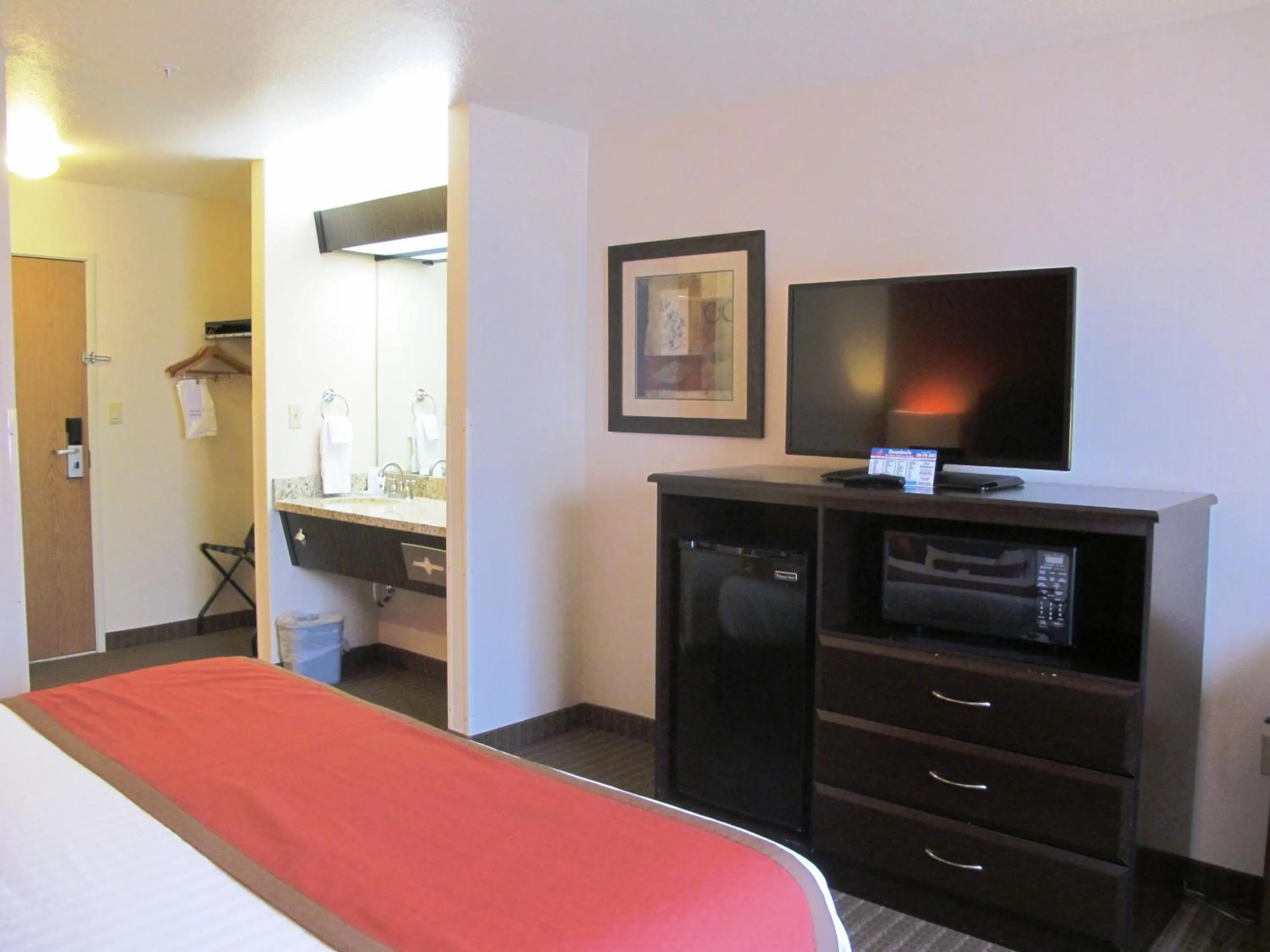 Decorative detail, Bed in Inn America - Boise