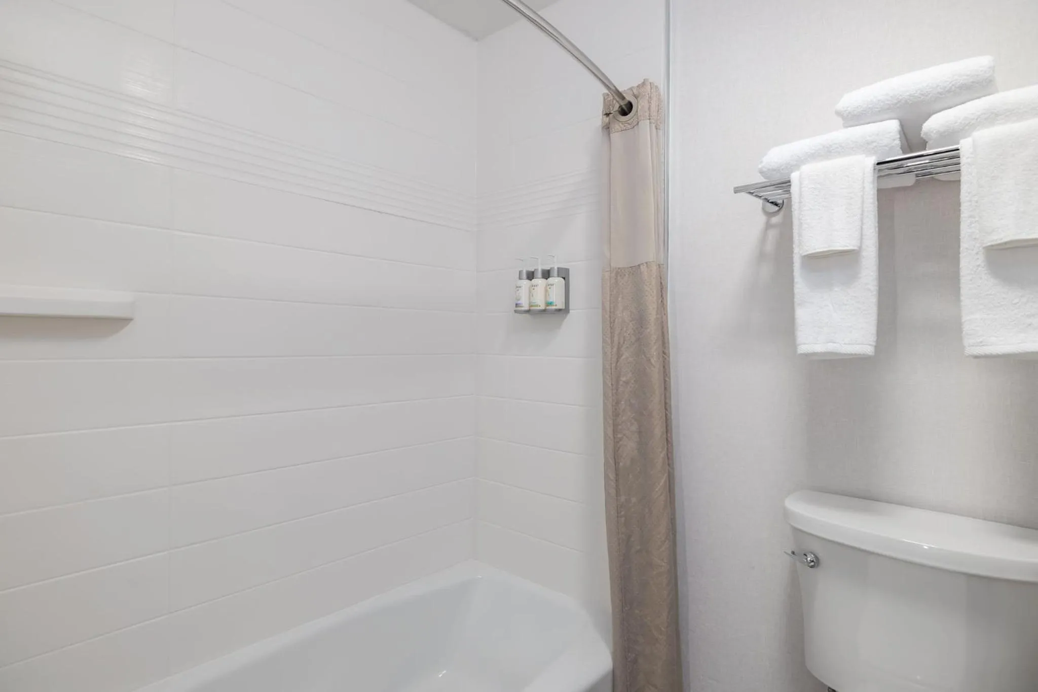 Bathroom in Garner Hotel Boise Airport by IHG