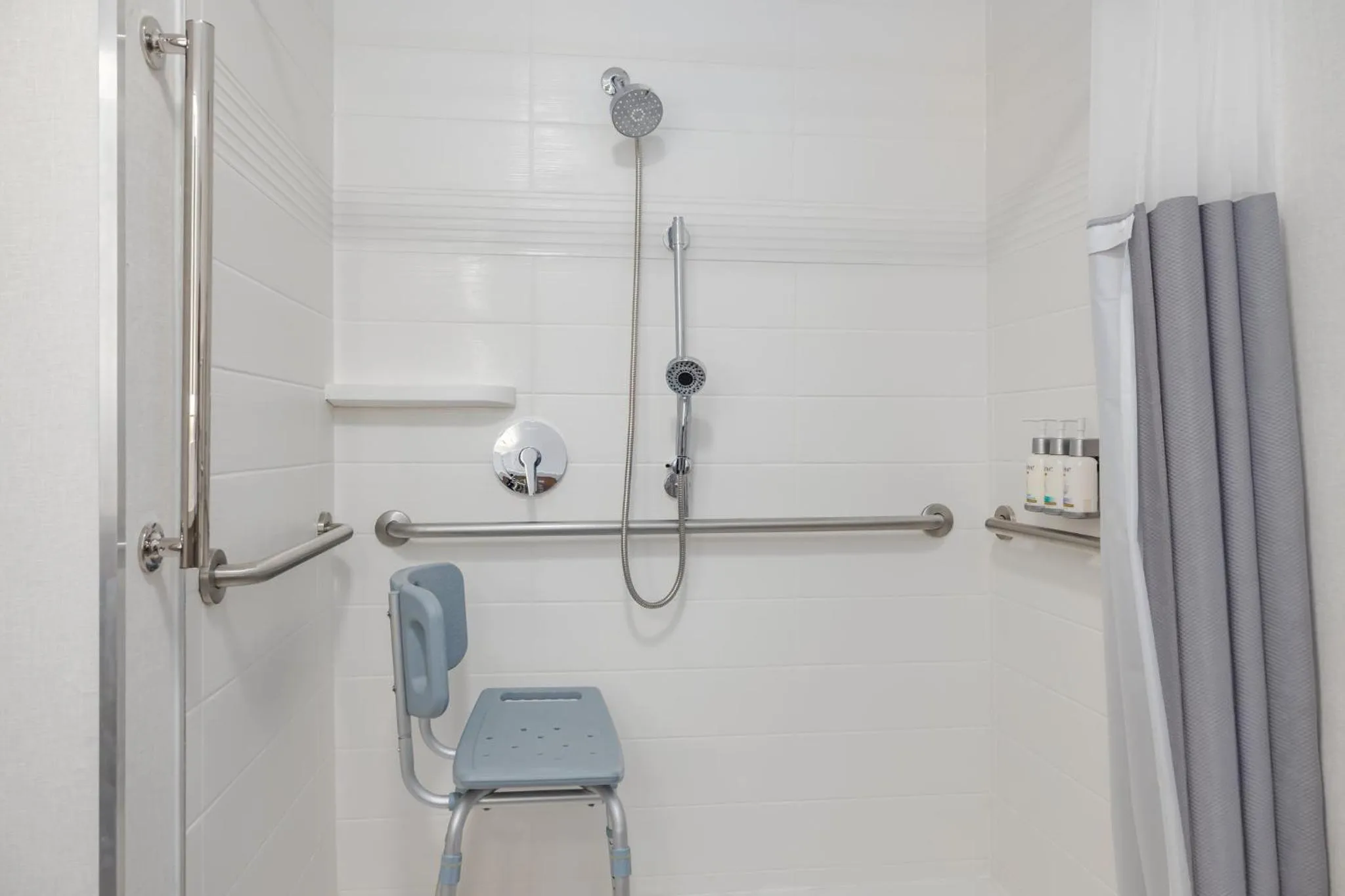 Bathroom in Garner Hotel Boise Airport by IHG