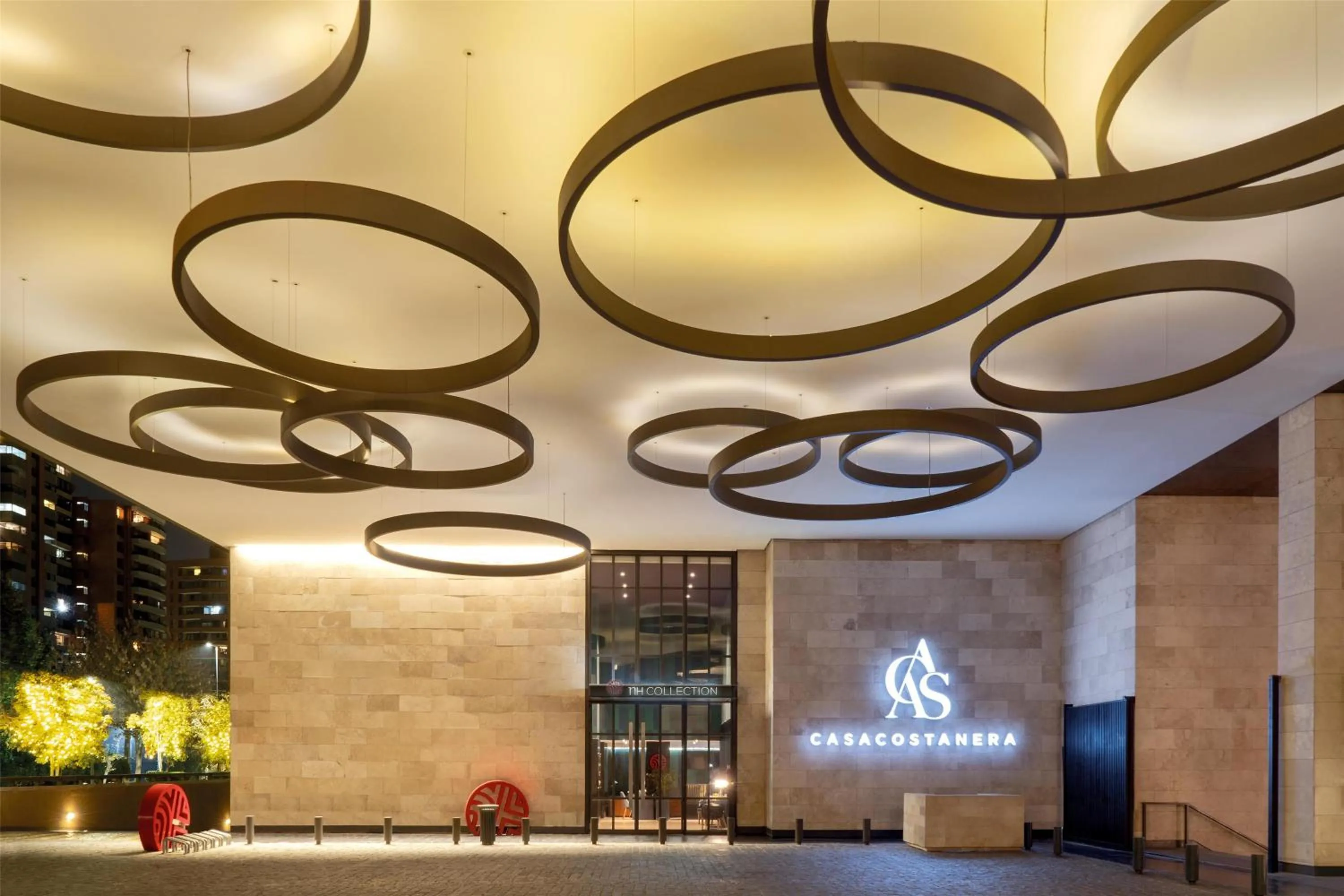 Property building in NH Collection Santiago Casacostanera