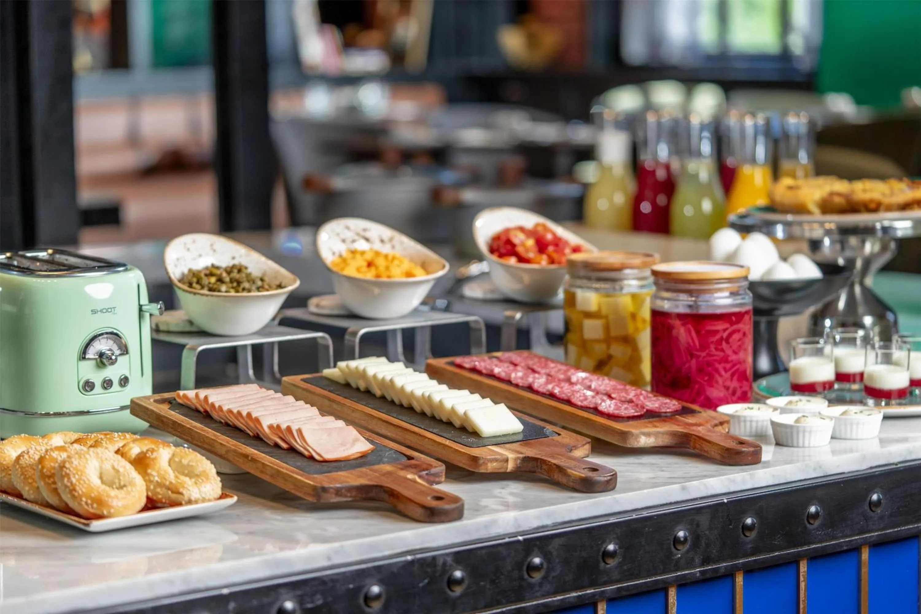 Breakfast in NH Collection Santiago Casacostanera