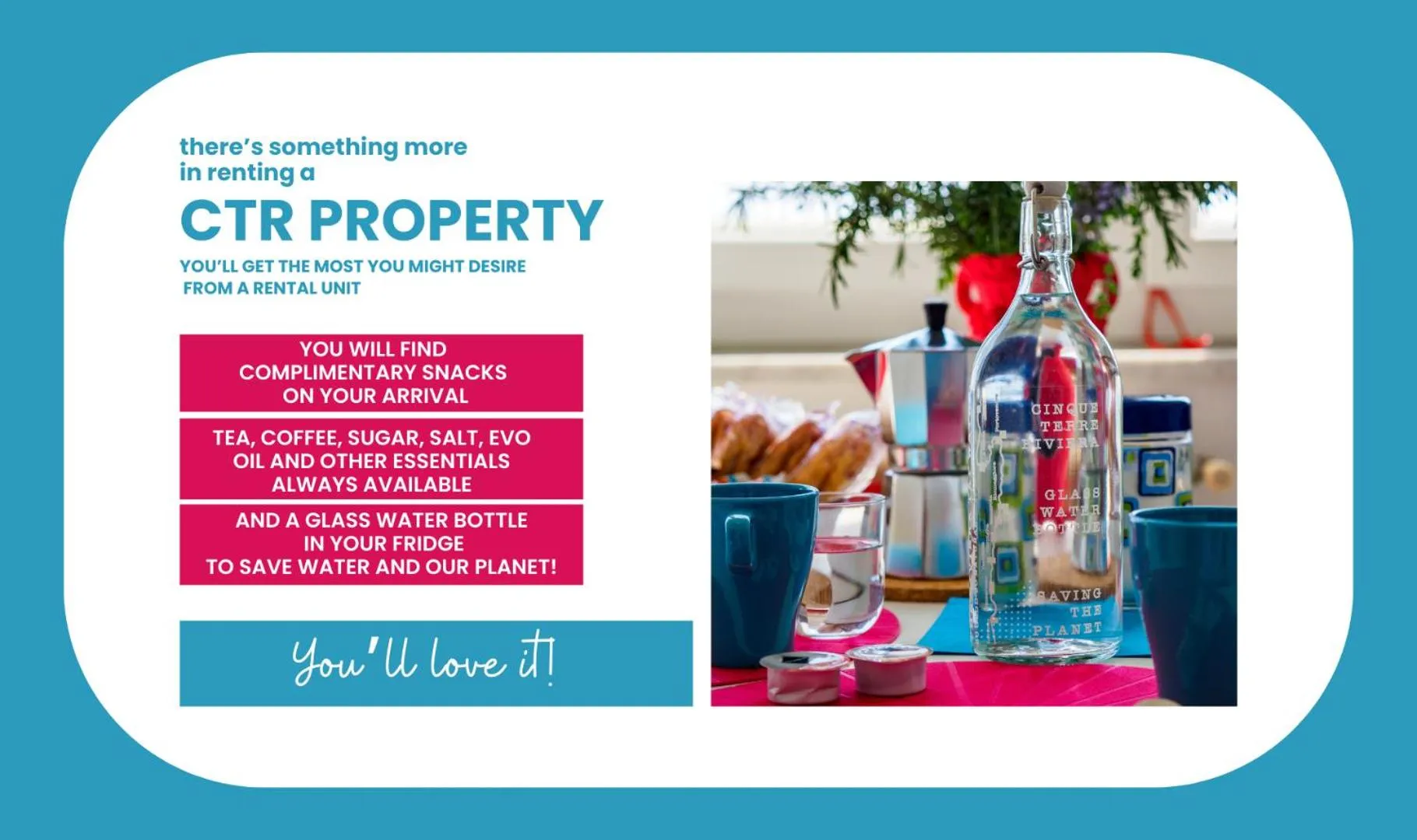 Food and drinks in Ventegà Sea View Apartment with Balcony