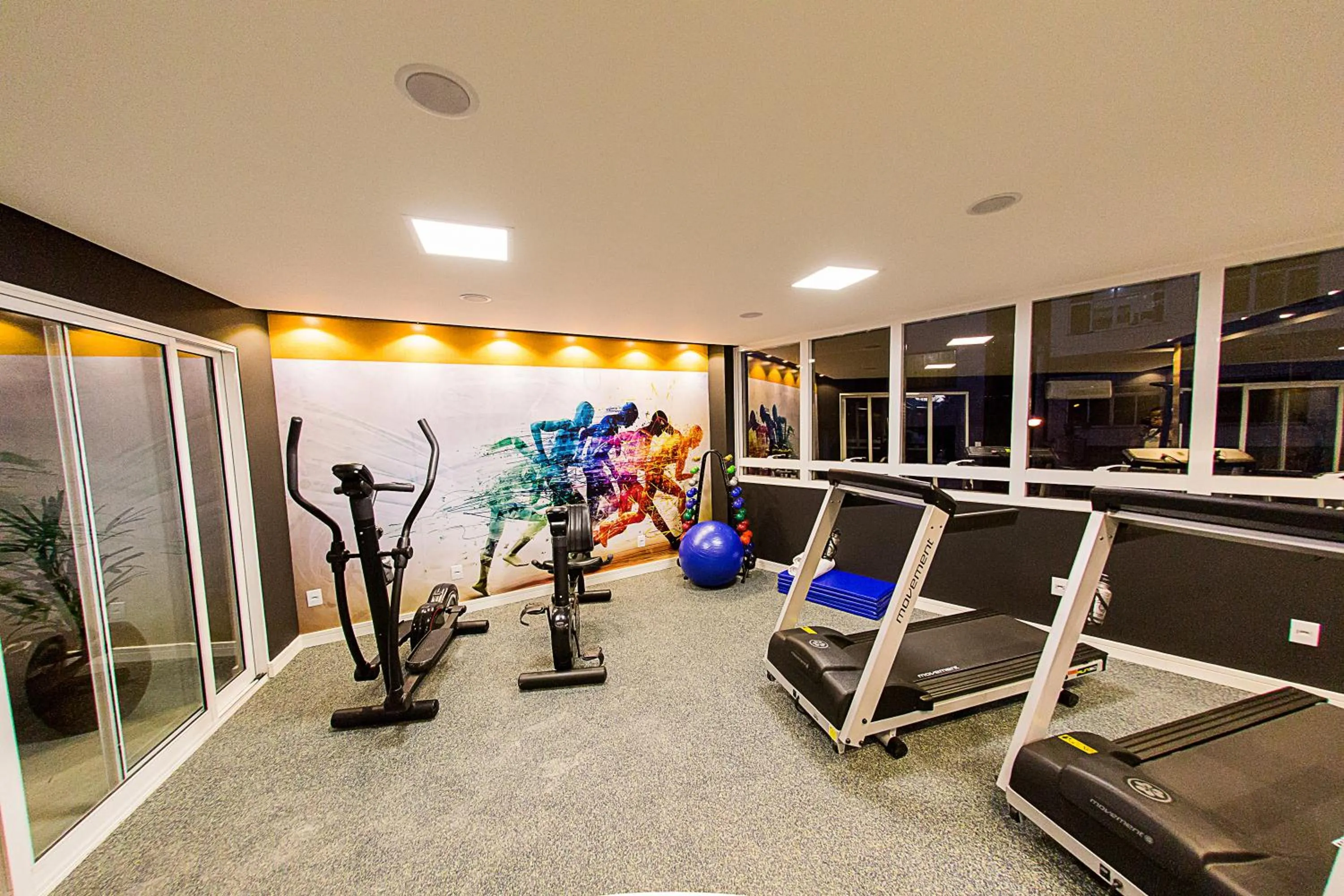 Fitness centre/facilities in Bristol Viçosa Hotel