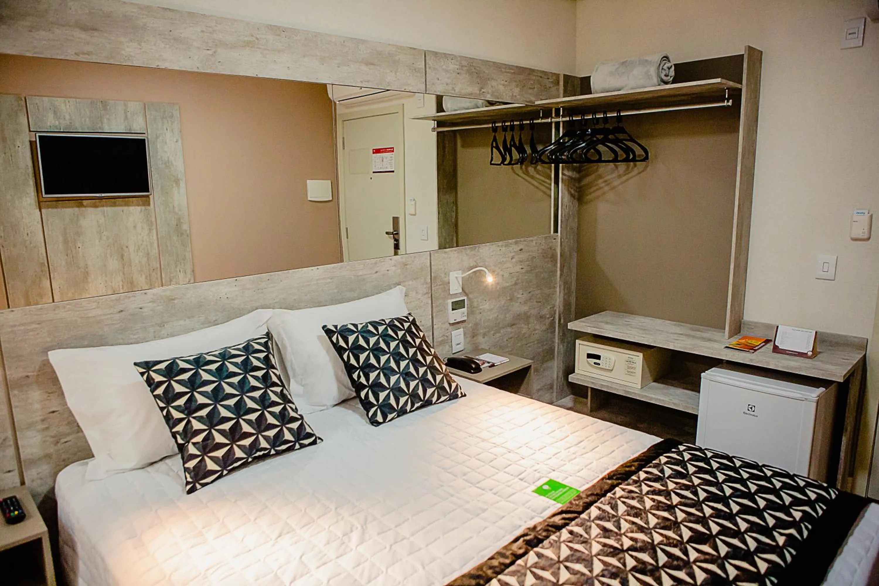 Bed in Bristol Viçosa Hotel