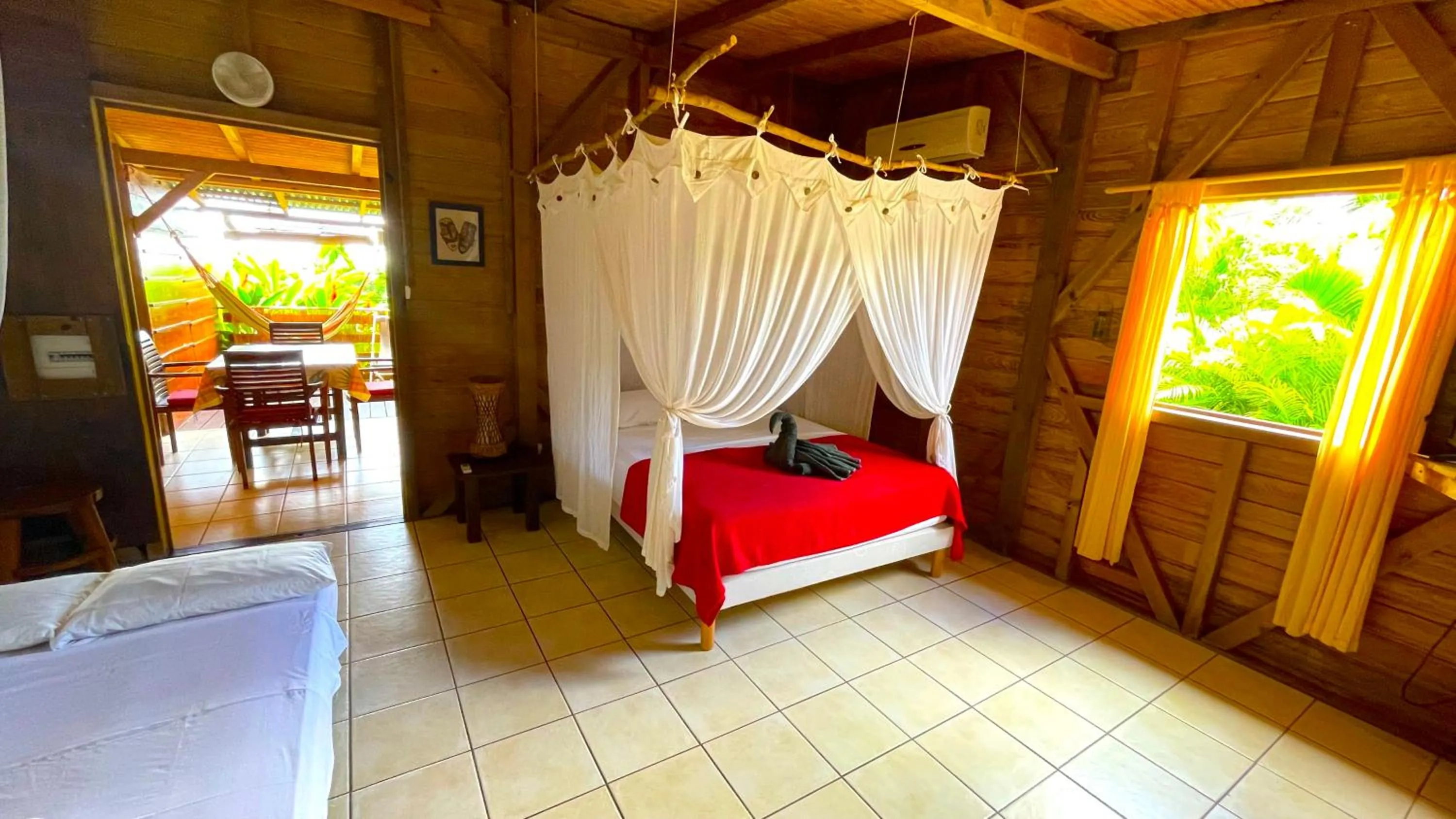 Bed in Gite LES CALEBASSIERS