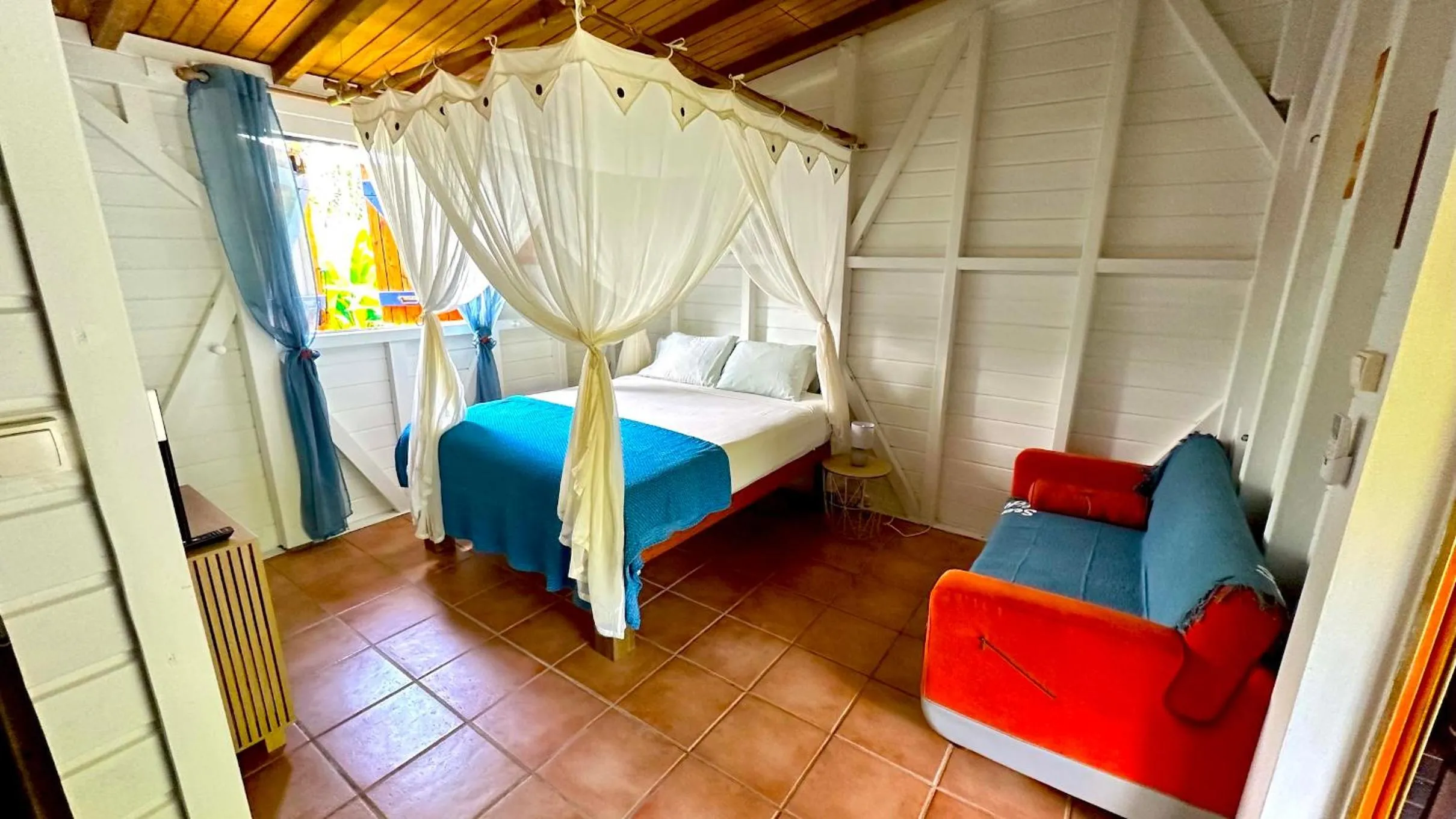 Bed in Gite LES CALEBASSIERS