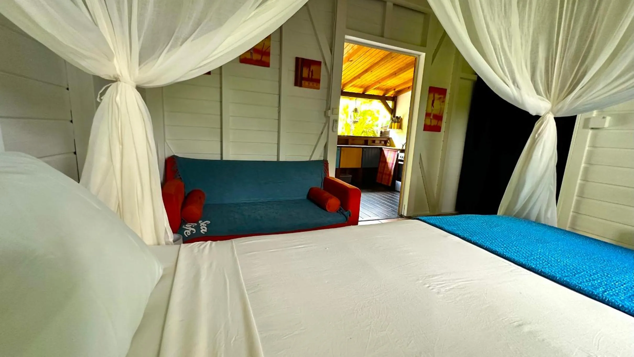 Bed in Gite LES CALEBASSIERS