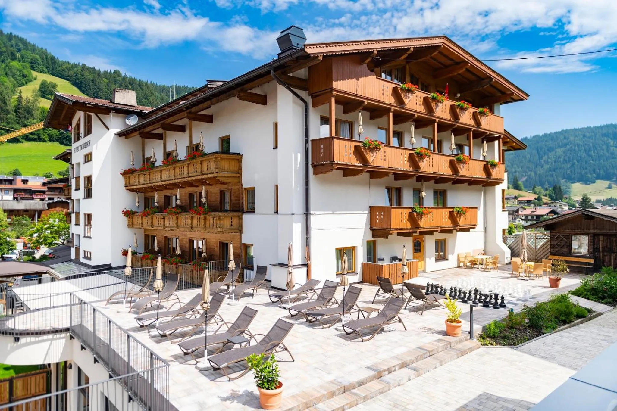 sunbed in Landhotel Tirolerhof - Wildschönau - PREMIUM Card im Sommer