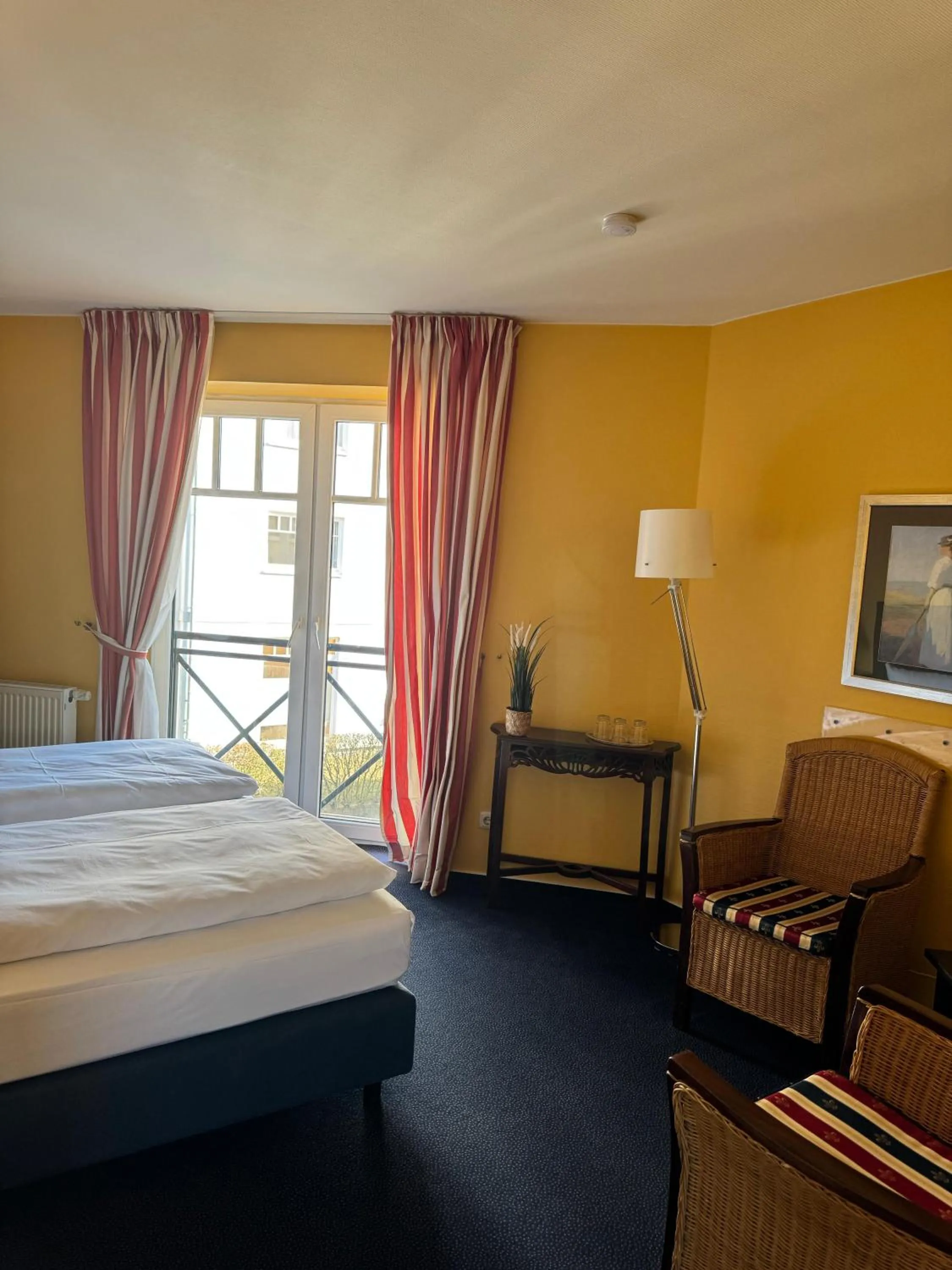 Bed in Hotel Schweriner Hof