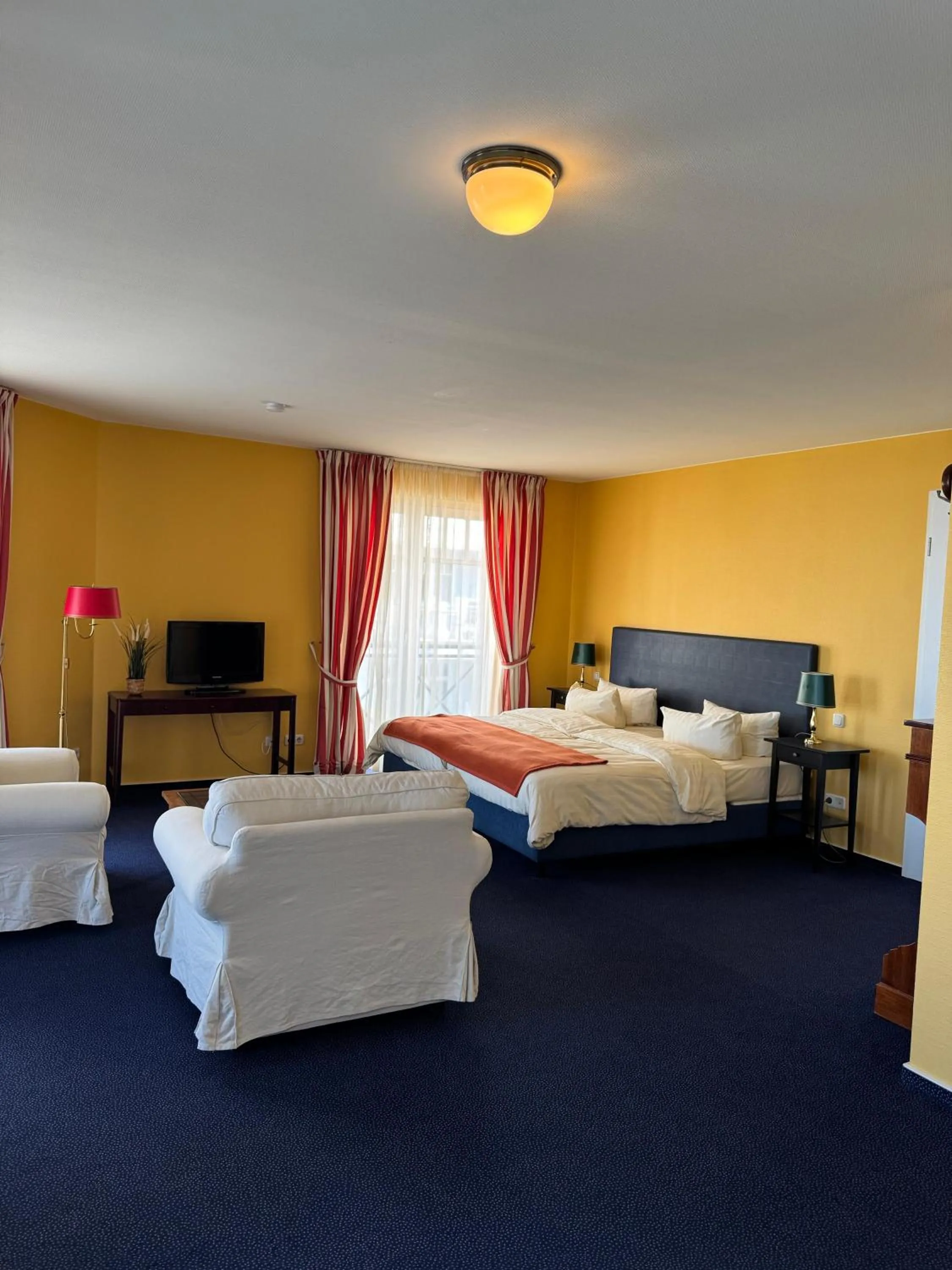 Bed in Hotel Schweriner Hof